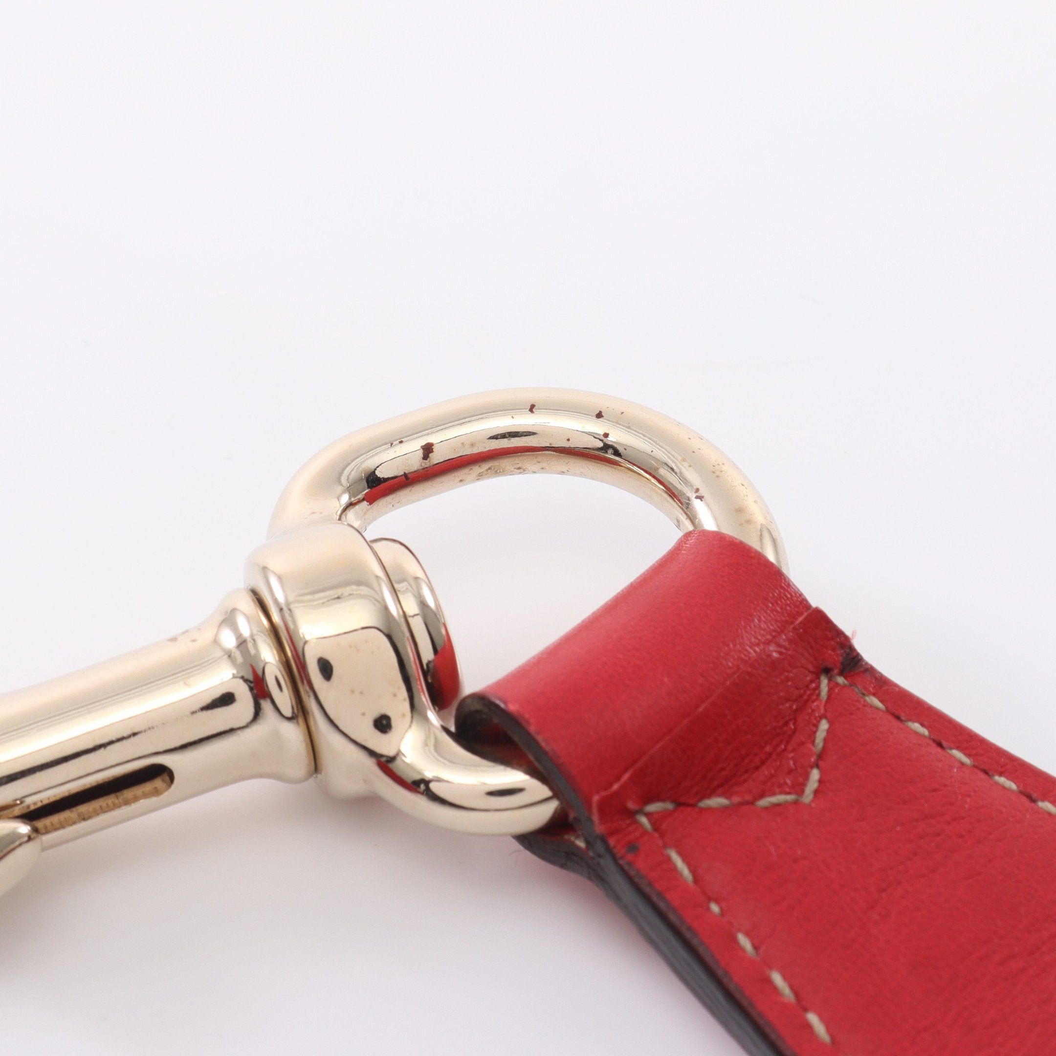 Gucci Gucci One Shoulder Bag Leather Red Size ONE SIZE - 11 Thumbnail