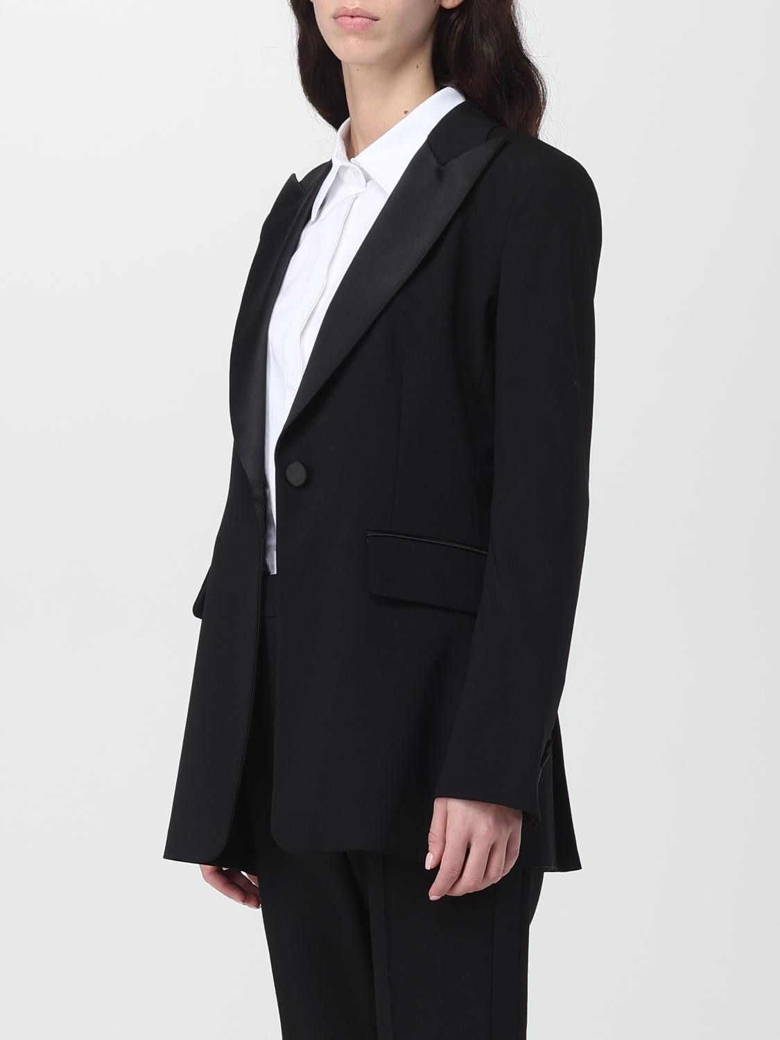 Max Mara Max Mara Jacket Woman Black Size S / US 4 / IT 40 - 4 Thumbnail