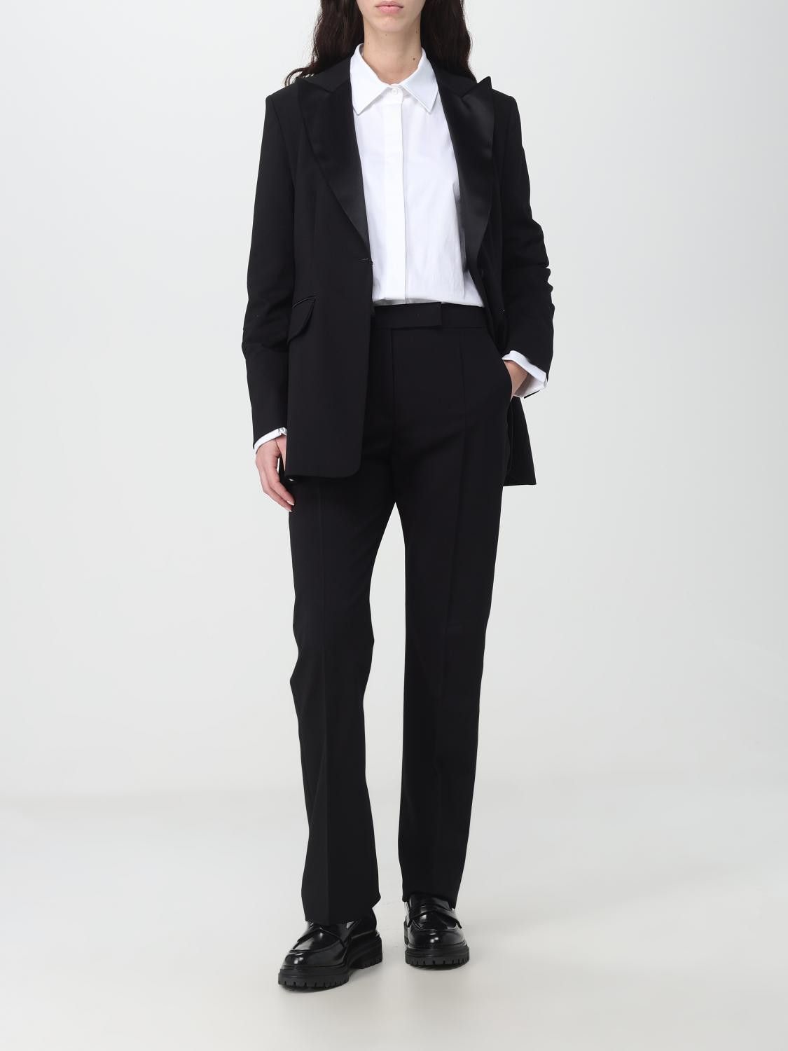 Max Mara Max Mara Jacket Woman Black Size S / US 4 / IT 40 - 2 Thumbnail