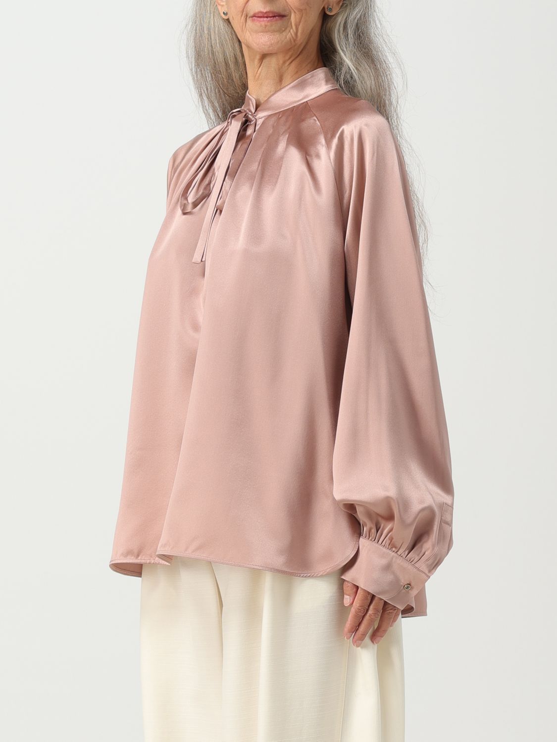 Max Mara Max Mara Shirt Woman Pink Size M / US 6-8 / IT 42-44 - 4 Thumbnail