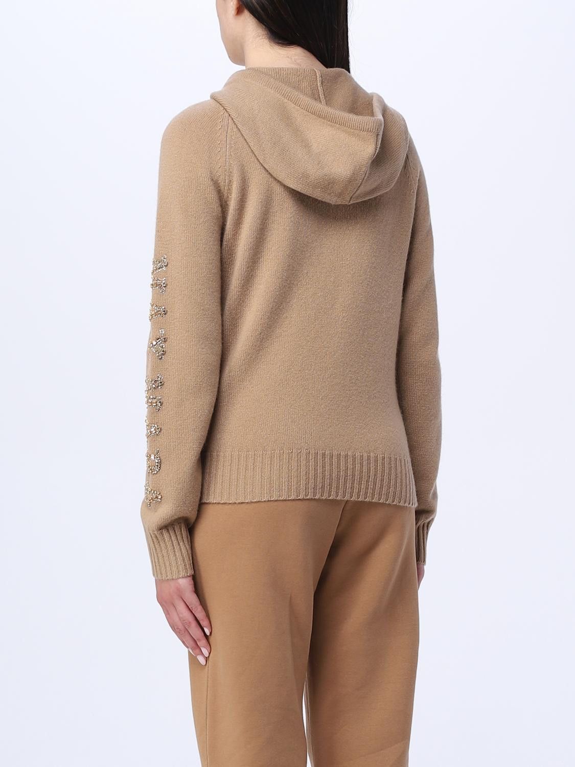 Max Mara Max Mara Sweater Woman Camel Size M / US 6-8 / IT 42-44 - 3 Thumbnail