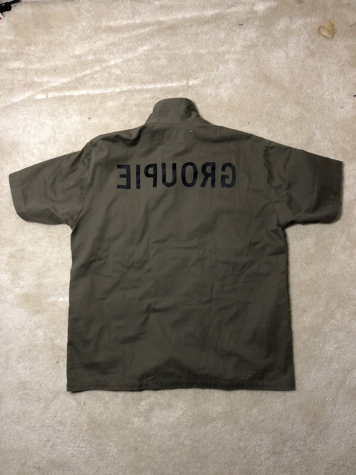 Undercover SS99 Undercover Relief Collection GROUPIE Work Shirt