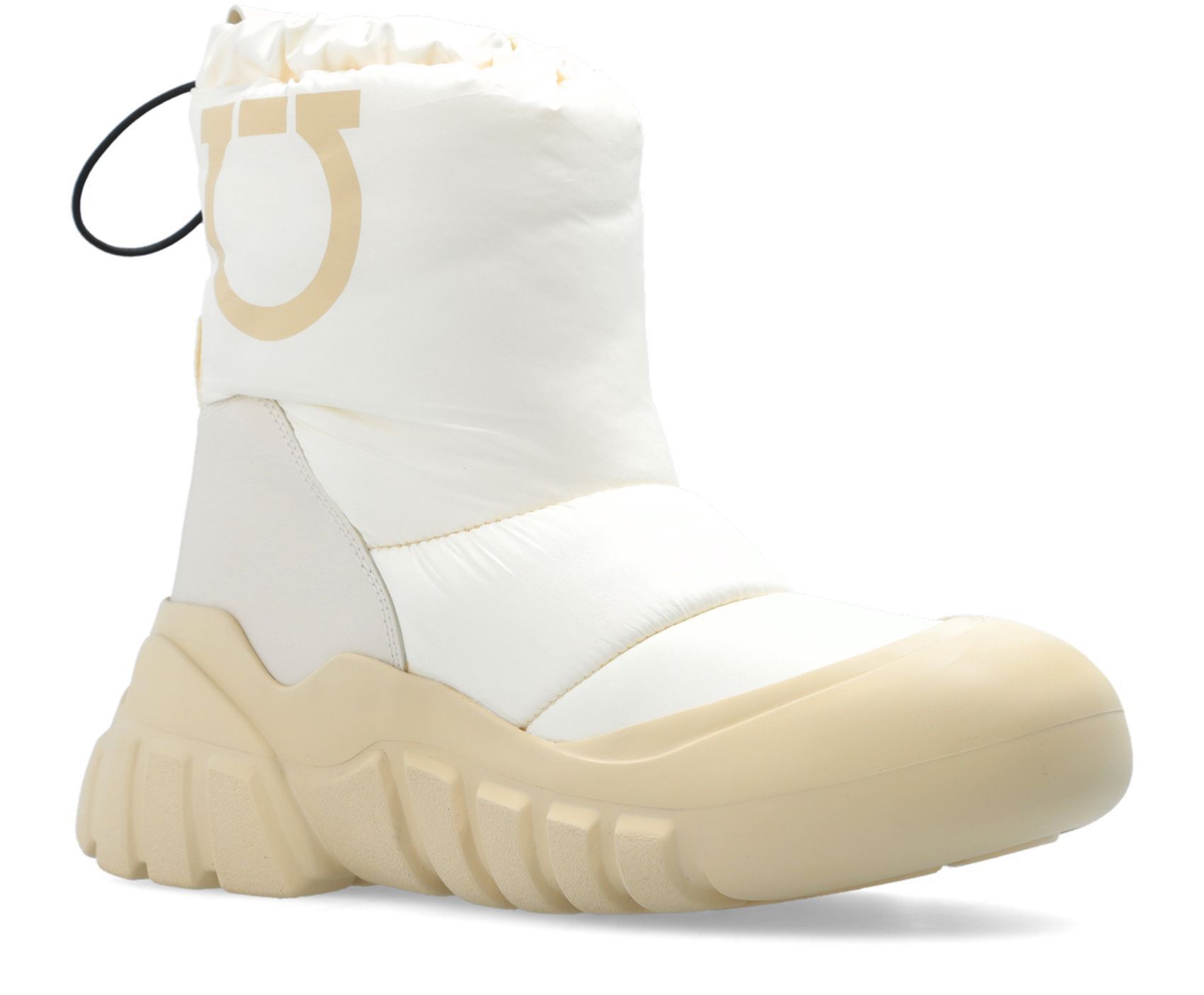 Salvatore Ferragamo Deode Padded ski boots in white Size US 9 / IT 39 - 2 Thumbnail