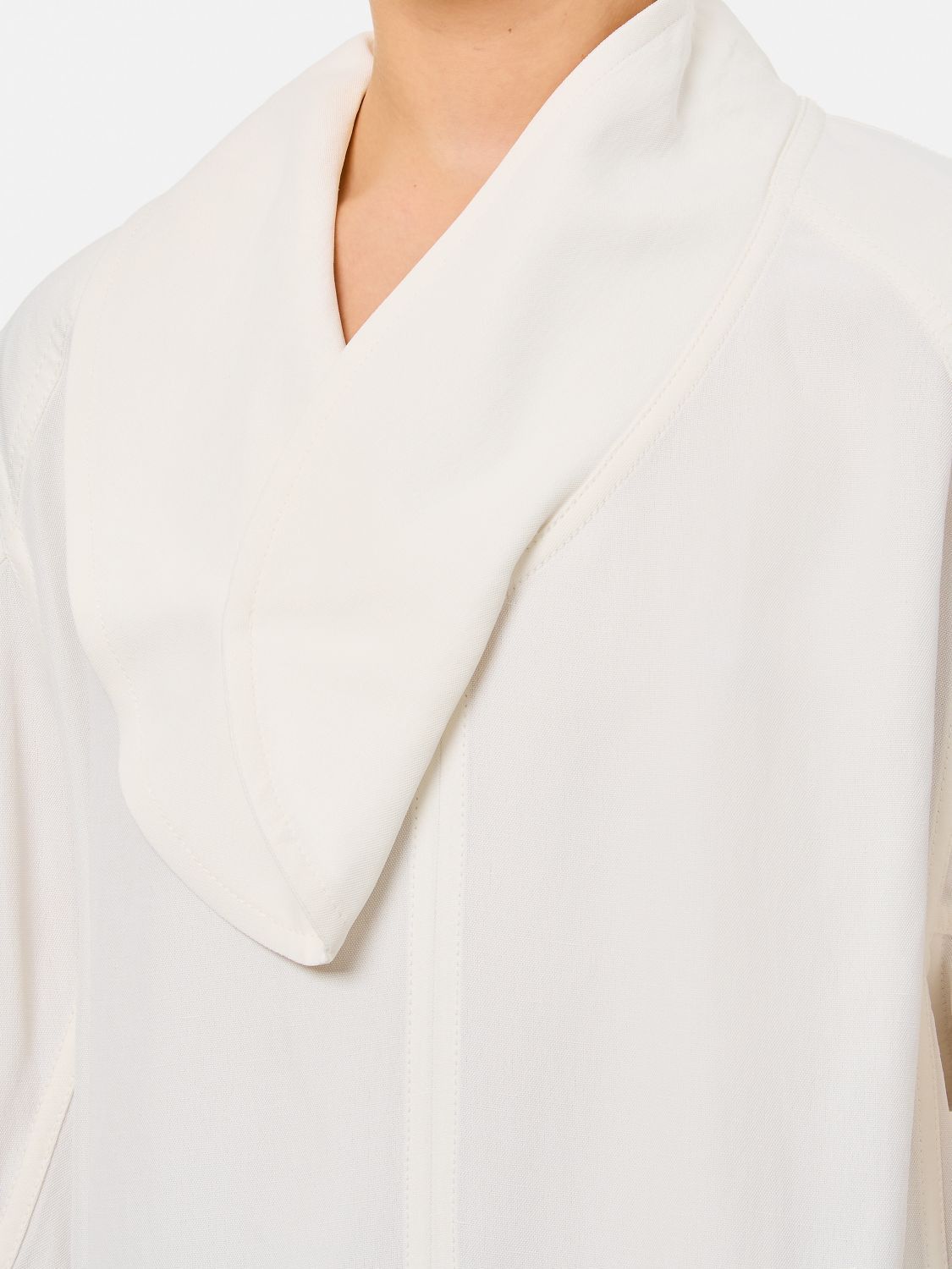 Bottega Veneta Bottega Veneta Shirt Woman White Size M / US 6-8 / IT 42-44 - 4 Thumbnail