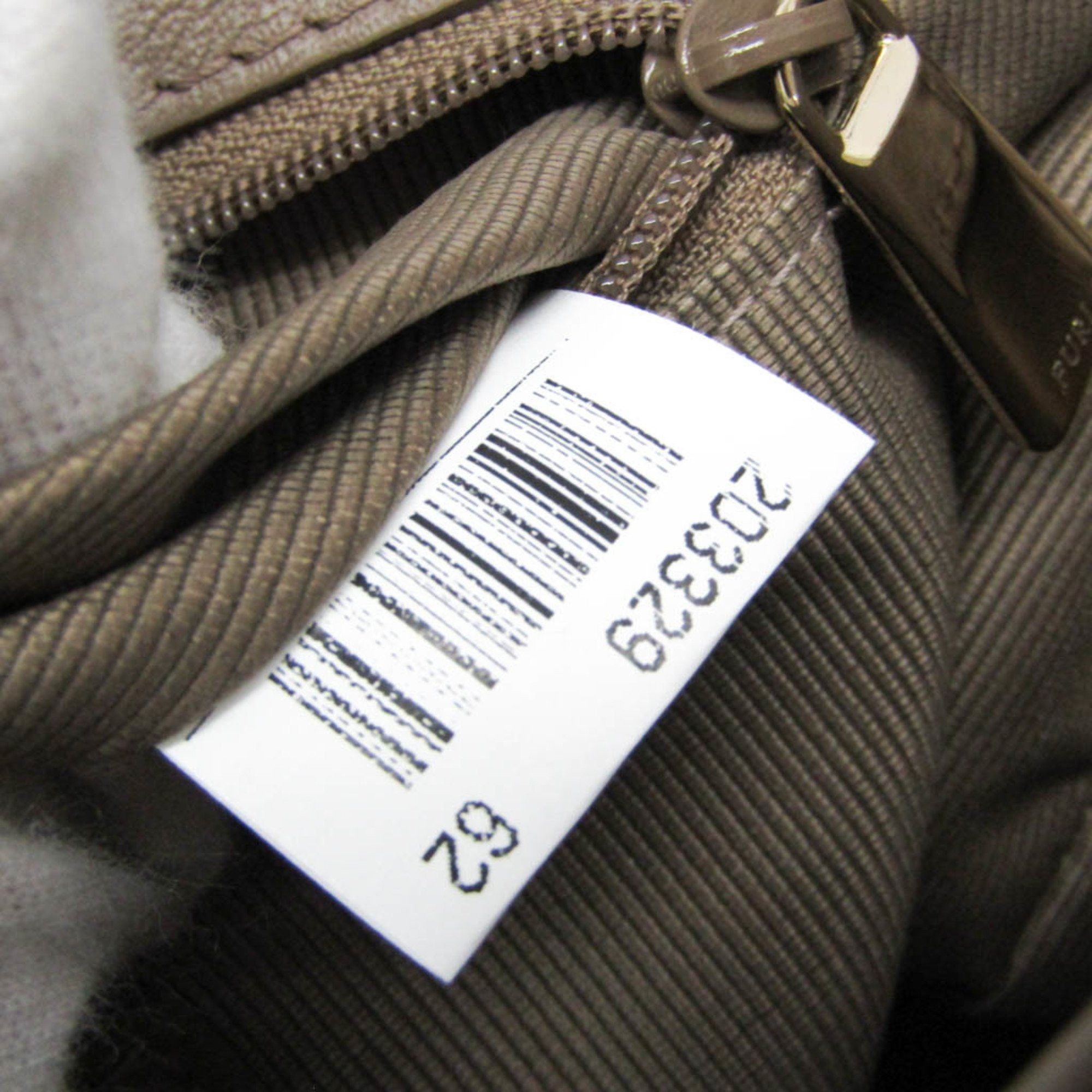 Furla Furla Metropolis 00760475 Women's Leather Shoulder Bag Beige Brown Size ONE SIZE - 17 Thumbnail