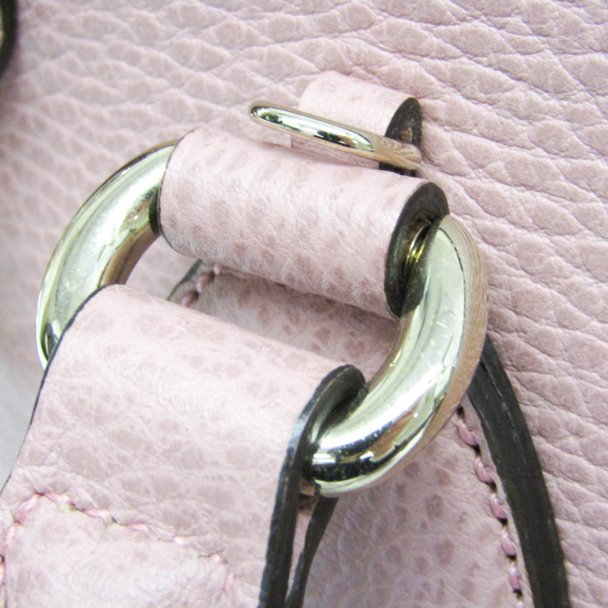 Gucci Gucci GG Charm 449662 Women's Leather Handbag,Shoulder Bag Light Pink Size ONE SIZE - 8 Thumbnail
