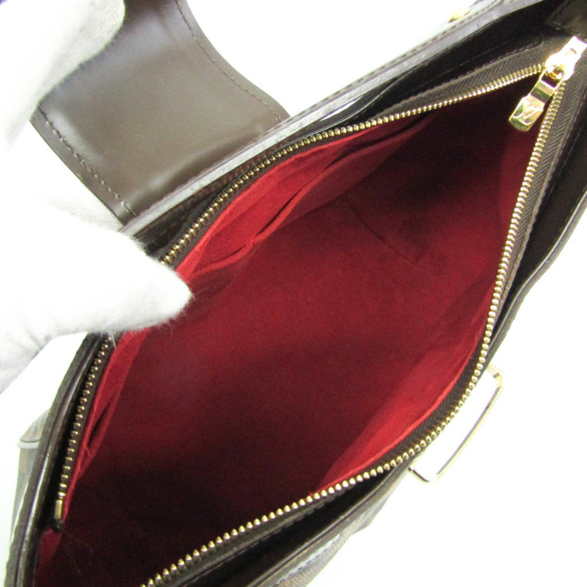 Louis Vuitton Louis Vuitton Damier Sistine MM N41541 Women's Shoulder Bag Ebene Size ONE SIZE - 3 Thumbnail