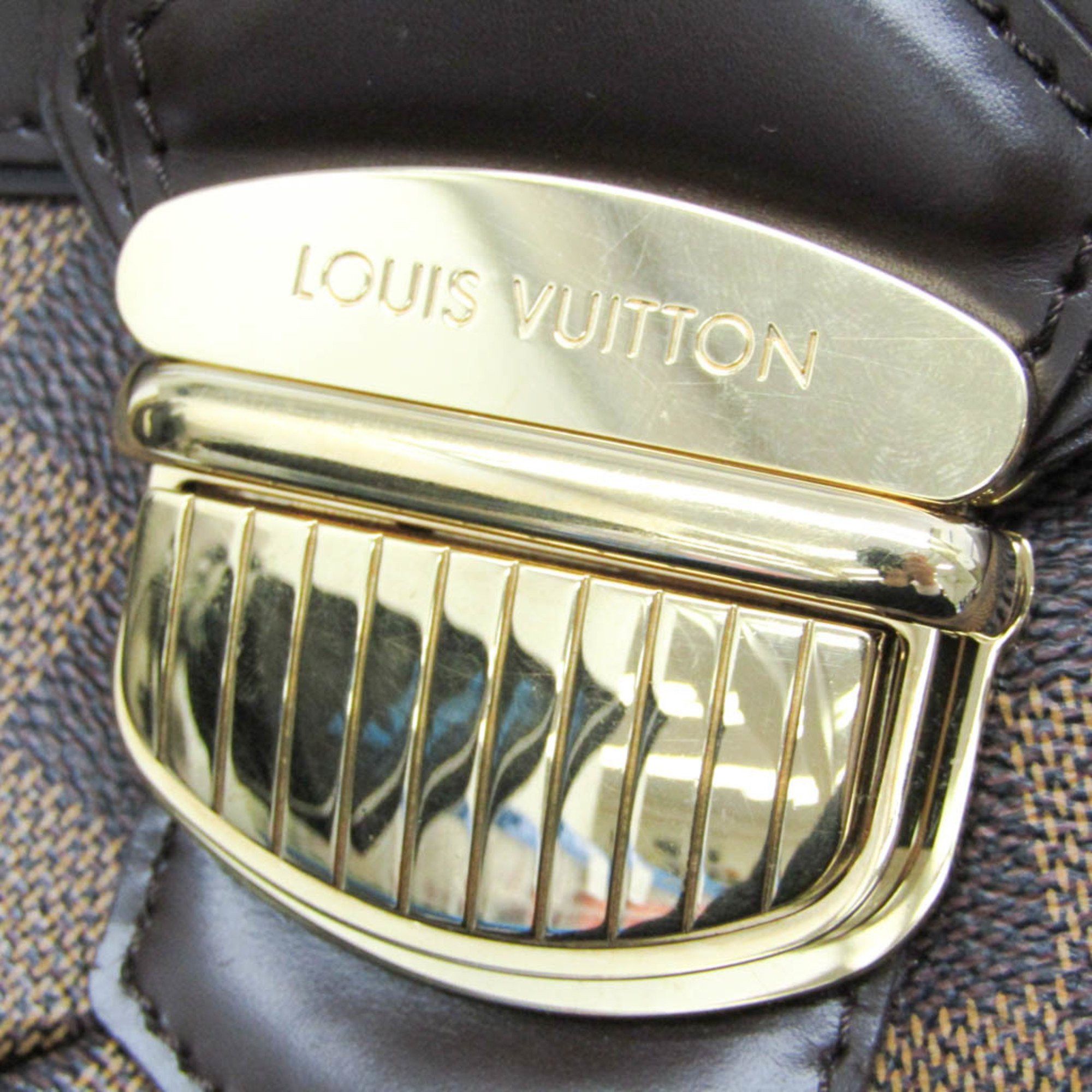 Louis Vuitton Louis Vuitton Damier Sistine MM N41541 Women's Shoulder Bag Ebene Size ONE SIZE - 5 Thumbnail
