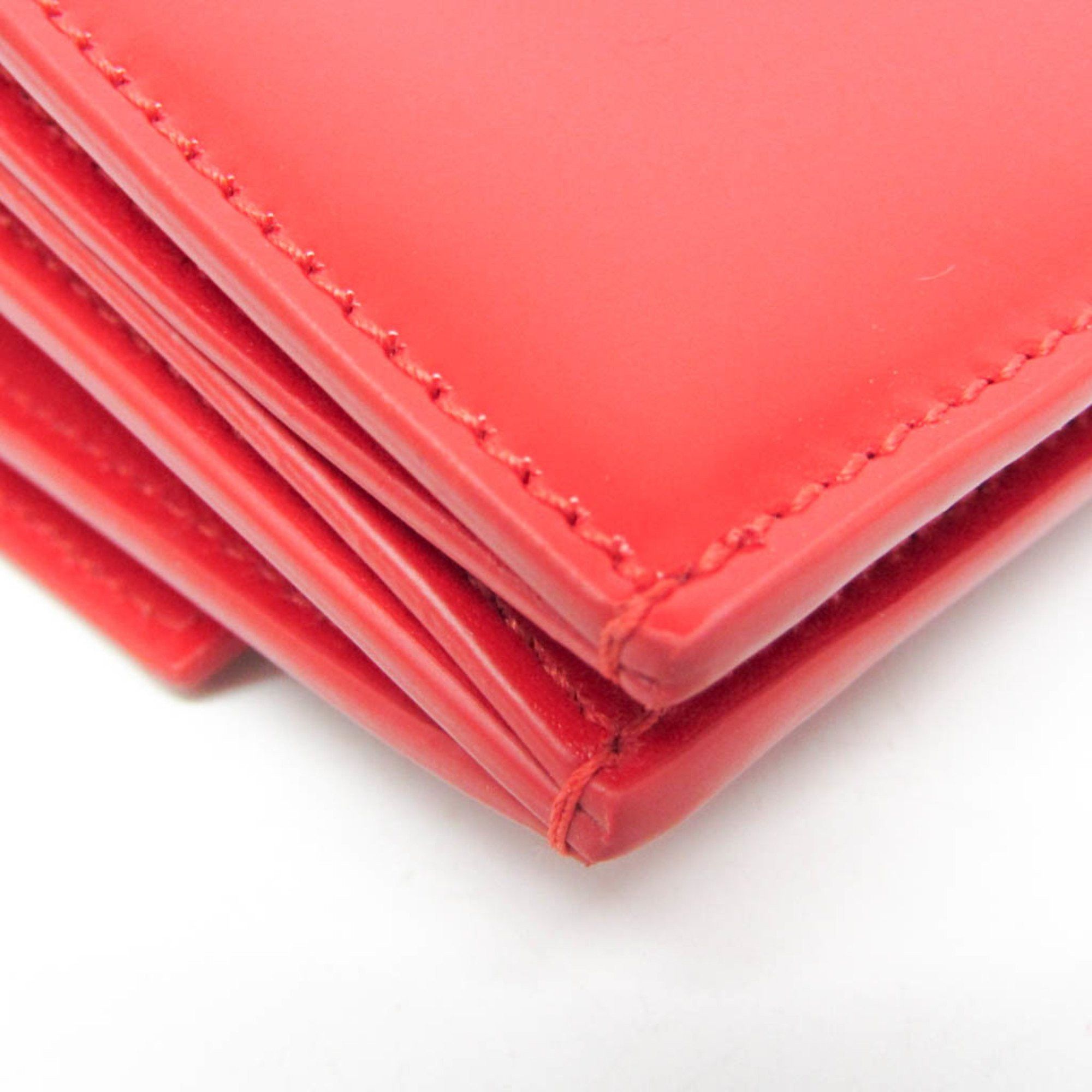 Salvatore Ferragamo Salvatore Ferragamo Gancini Wanda 220434 760660 Women's Leather Wallet (bi-fold) Red Color Size ONE SIZE - 6 Thumbnail