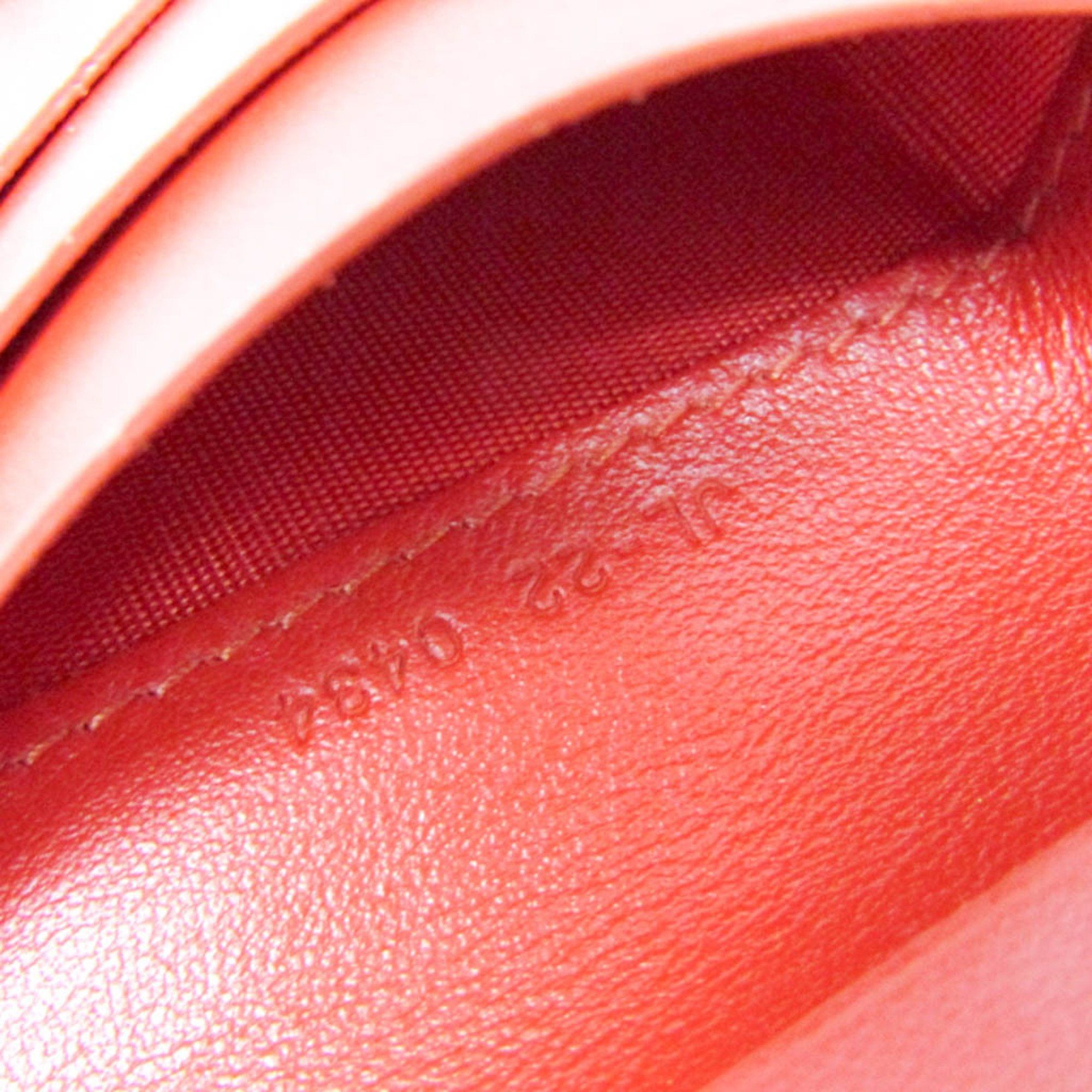 Salvatore Ferragamo Salvatore Ferragamo Gancini Wanda 220434 760660 Women's Leather Wallet (bi-fold) Red Color Size ONE SIZE - 10 Thumbnail
