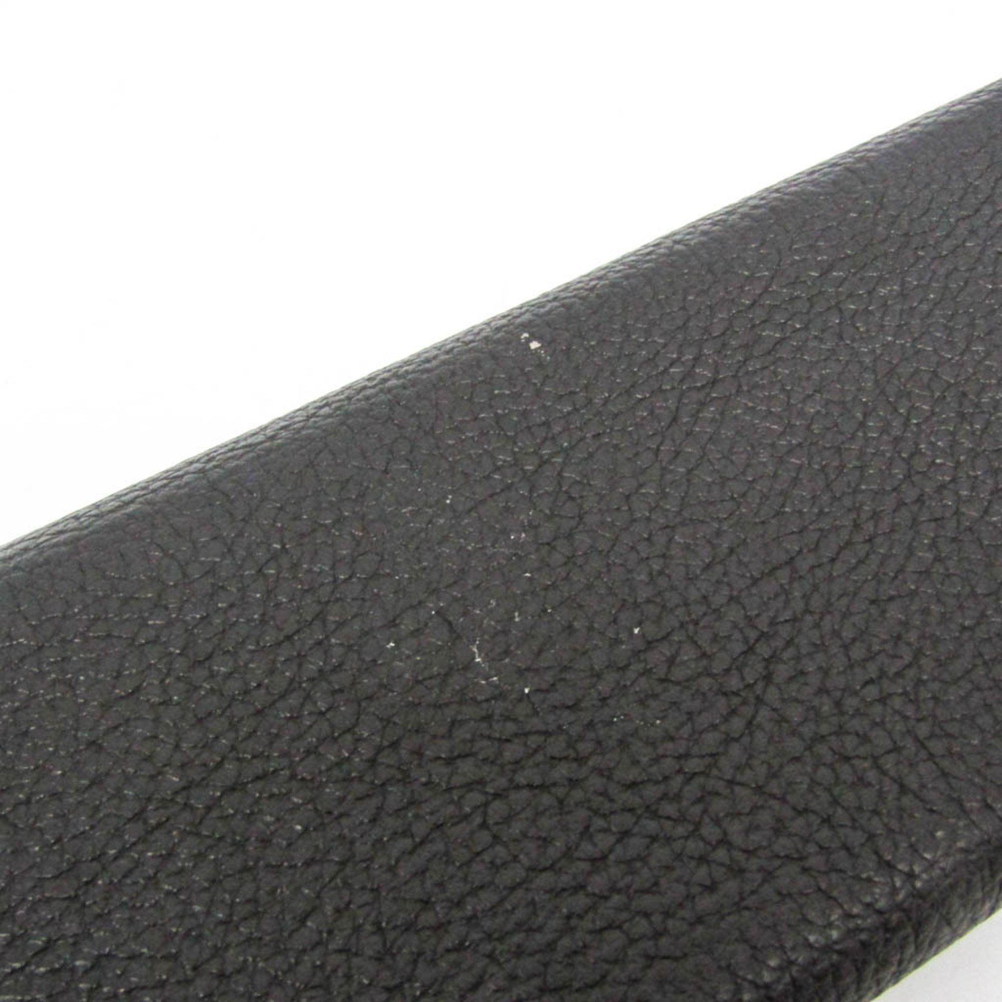 Salvatore Ferragamo Salvatore Ferragamo Gancini 22 C225 0604375 Women's Leather Long Wallet (bi-fold) Black Size ONE SIZE - 6 Thumbnail
