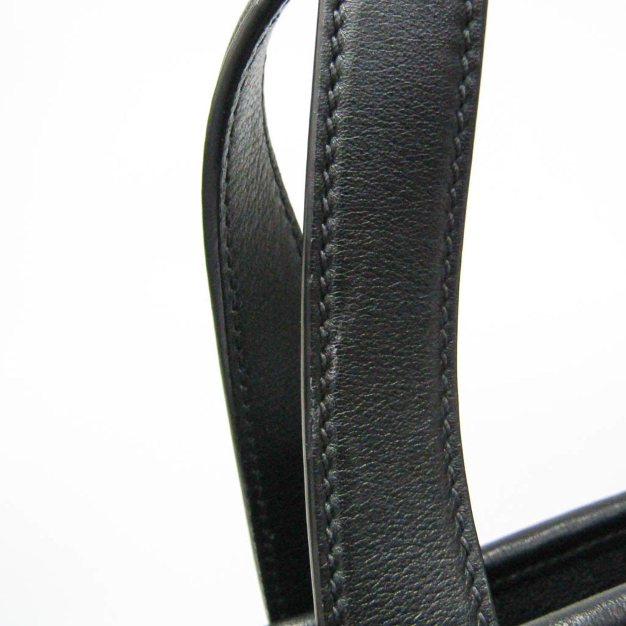 Prada Prada Men's Leather Handbag,Shoulder Bag Black Size ONE SIZE - 11 Thumbnail