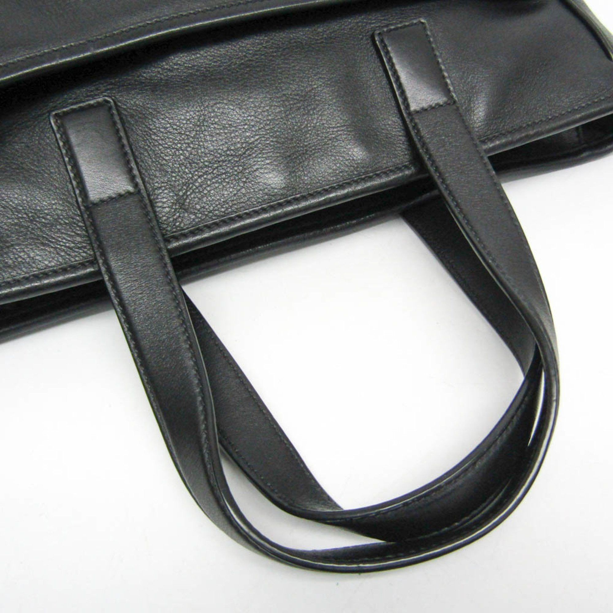 Prada Prada Men's Leather Handbag,Shoulder Bag Black Size ONE SIZE - 10 Thumbnail