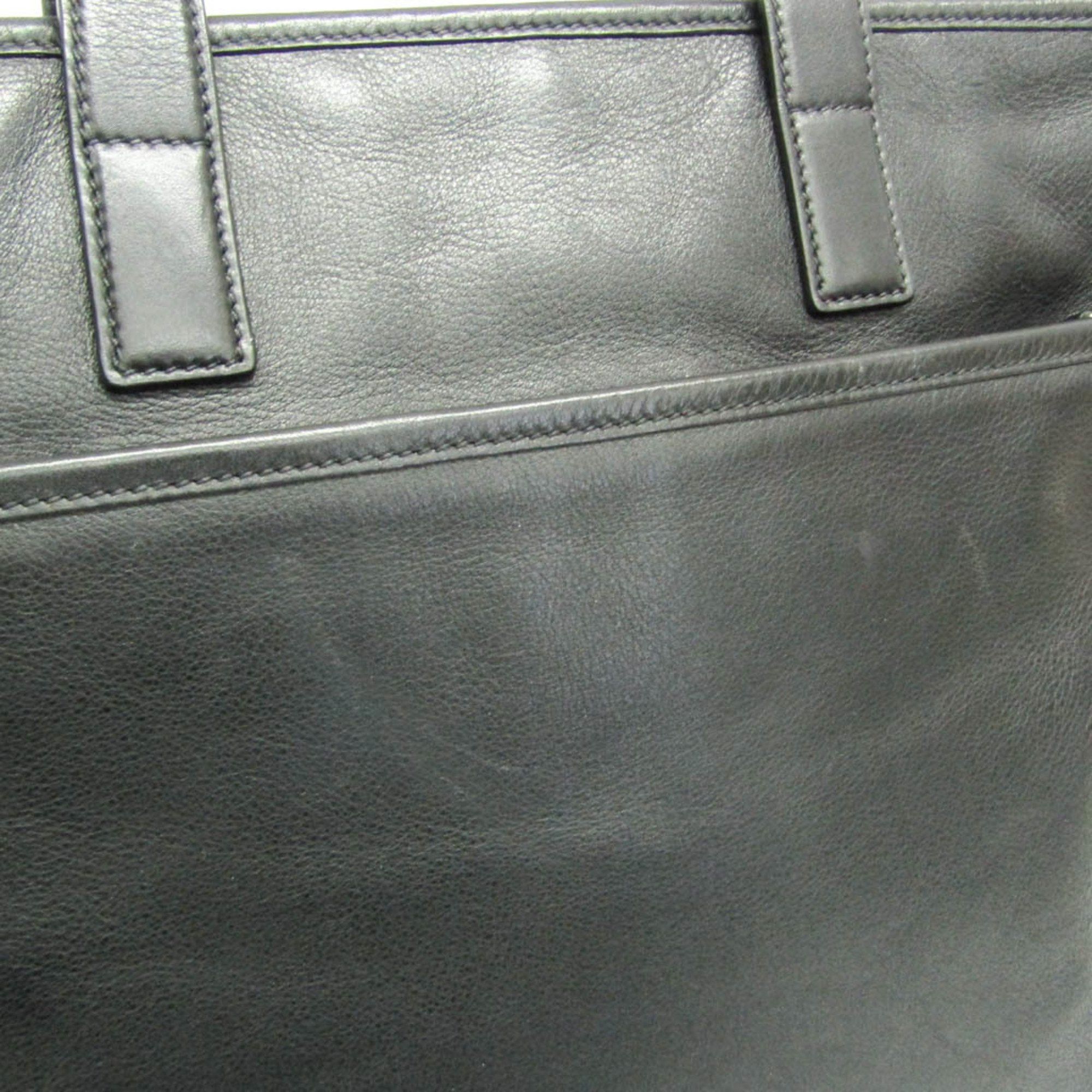 Prada Prada Men's Leather Handbag,Shoulder Bag Black Size ONE SIZE - 7 Thumbnail