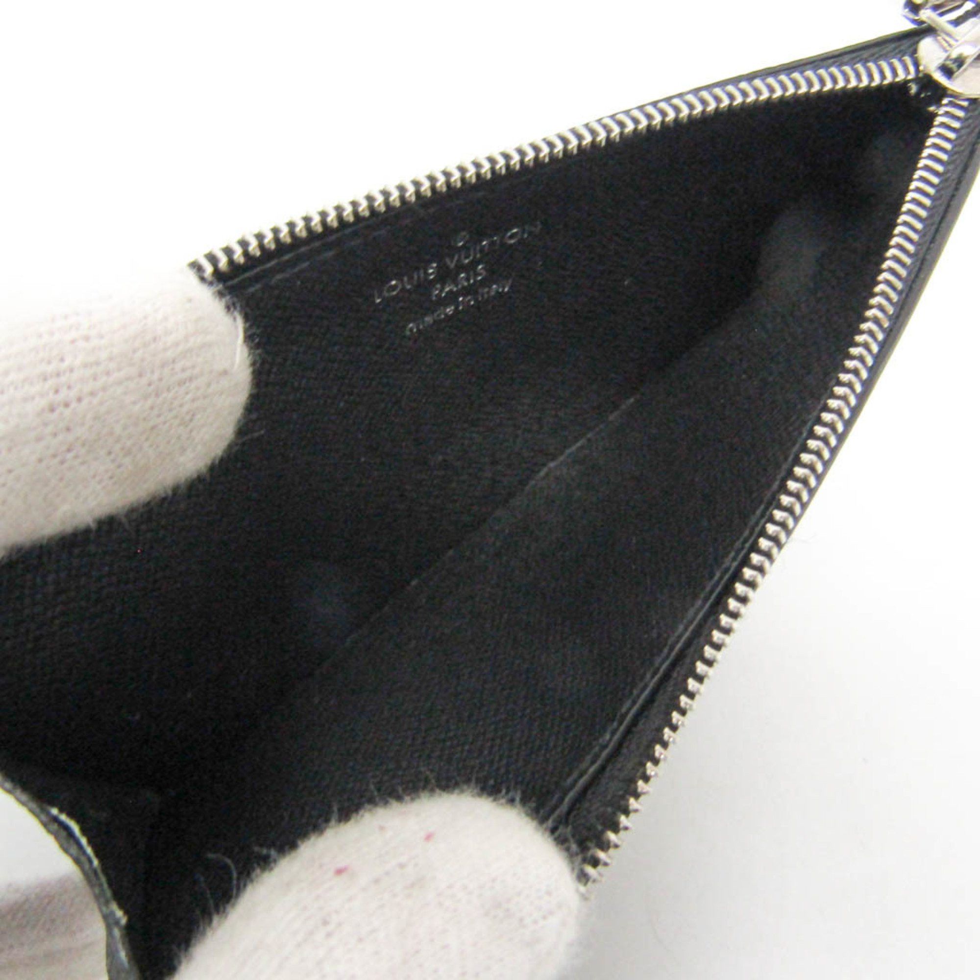 Louis Vuitton Louis Vuitton Damier Graphite COIN CARD HOLDER N64038 Men's Damier Graphite Coin Purse/coin Case Damier Graphite Size ONE SIZE - 3 Thumbnail