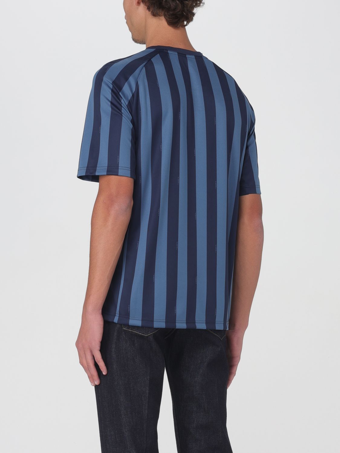 Fendi Fendi T-Shirt Men Blue Size US L / EU 52-54 / 3 - 3 Thumbnail