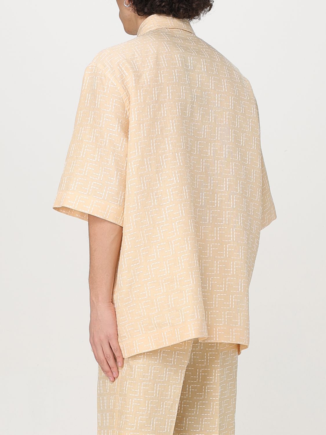 Fendi Fendi Shirt Men Butter Size US M / EU 48-50 / 2 - 3 Thumbnail
