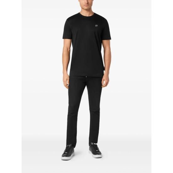 Philipp Plein PHILIPP PLEIN Men T-Shirts MTK8323 PJY002N 01 BLACK Size US M / EU 48-50 / 2 - 2 Thumbnail