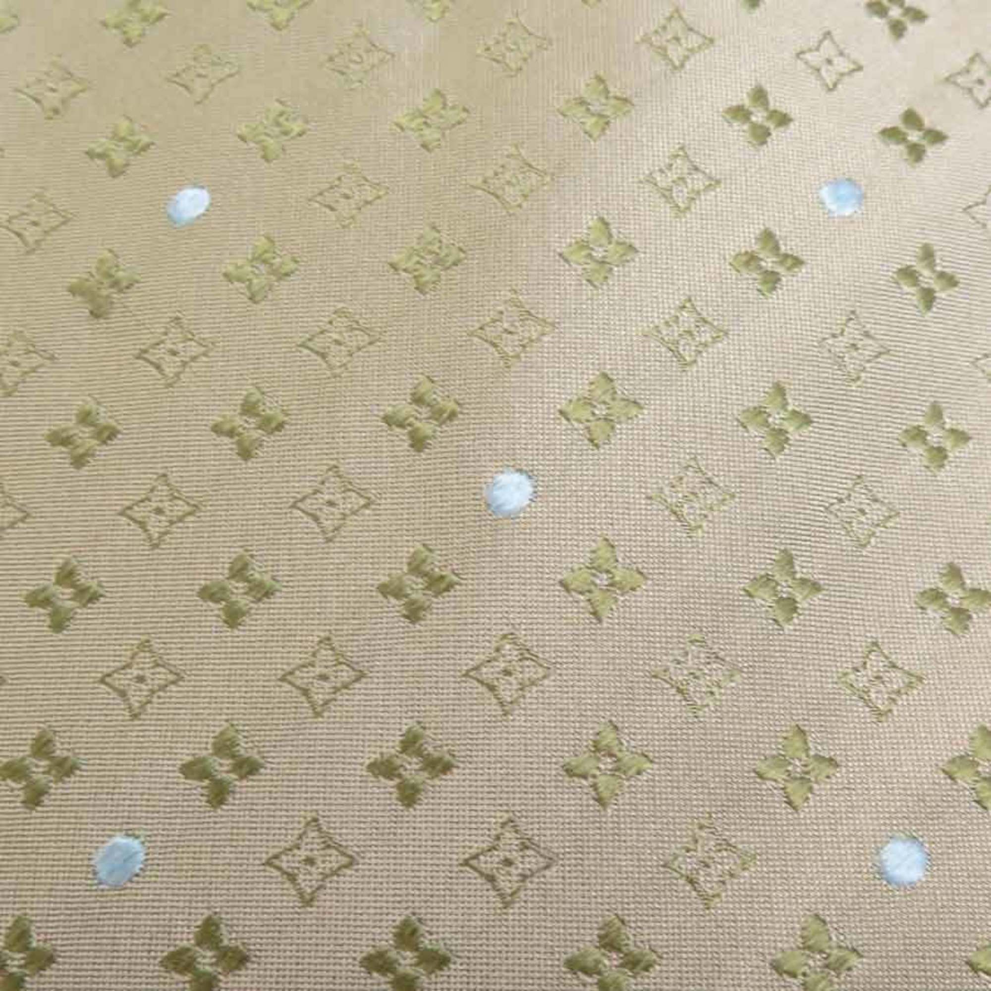Louis Vuitton Louis Vuitton Silk Khaki Brown Necktie for Men h30936g Size ONE SIZE - 2 Thumbnail