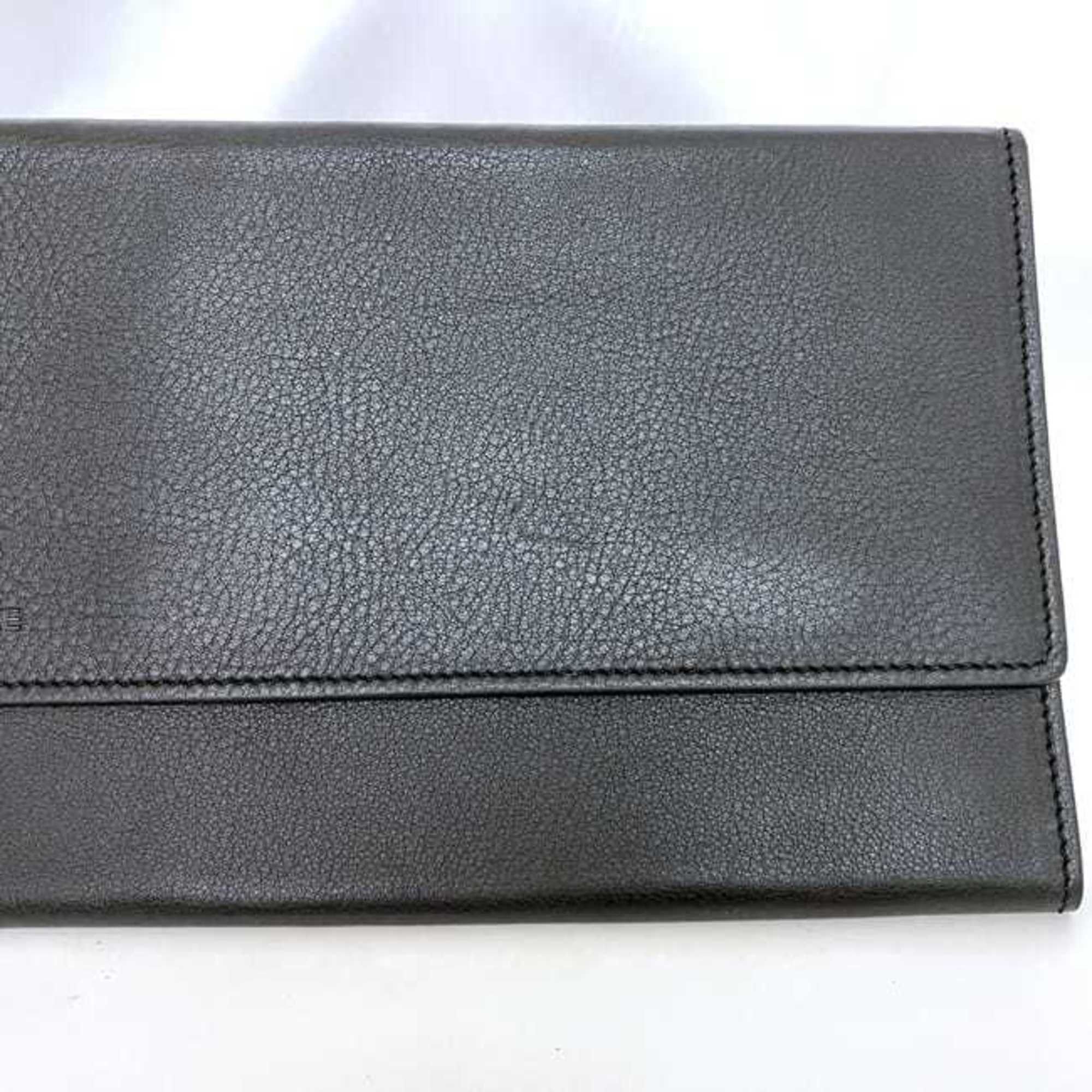 Christian Dior Monsieur Dior Homme Necktie Case ec-22386 Black Leather Portable Holder Accessories Men's Size ONE SIZE - 5 Thumbnail