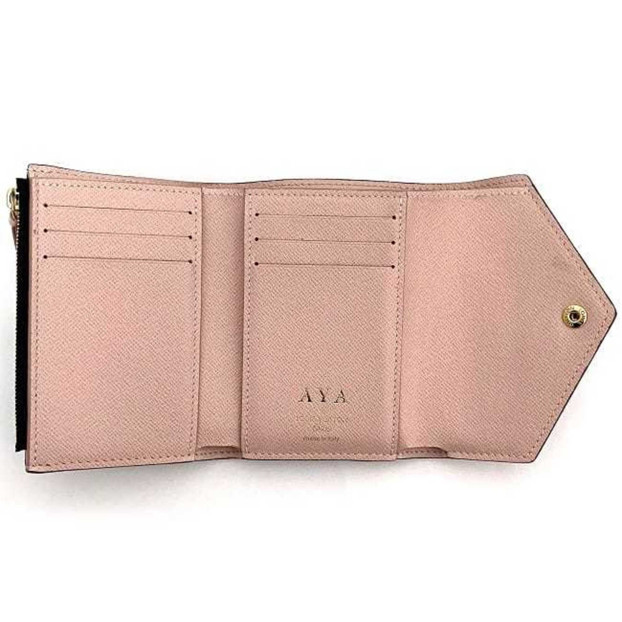 Louis Vuitton Louis Vuitton Tri-fold Wallet Portefeuille Victorine f-22367 Brown Pink Rose Ballerine Monogram M62360 Canvas FH4280 LOUIS VUITTON Compact Mini Folding Size ONE SIZE - 7 Thumbnail