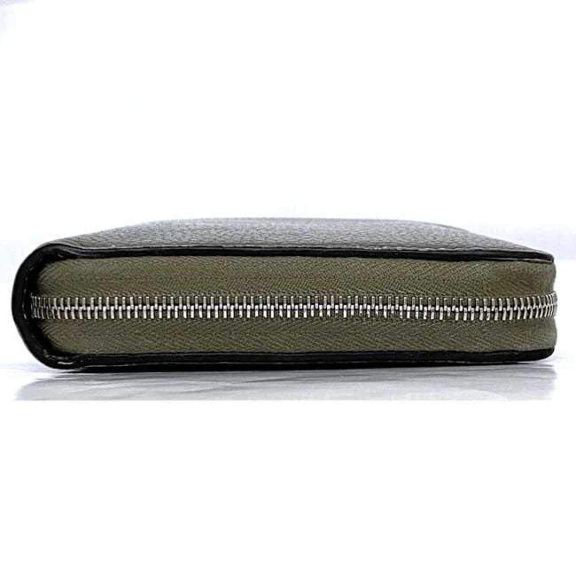 Celine Celine Round Long Wallet Large Zipped ec-22339 Greige 105003AFE.09SO Leather W-LM-3158 CELINE Women's Accessories Size ONE SIZE - 4 Thumbnail