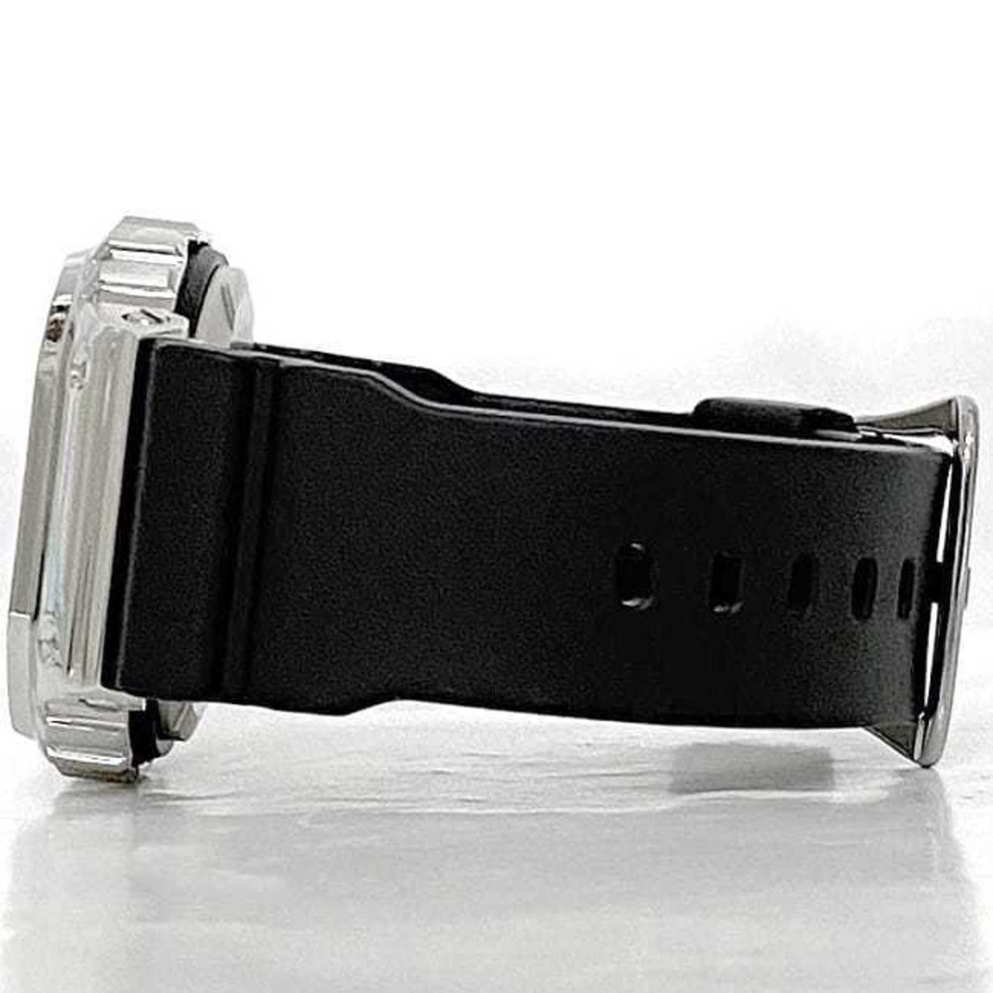 Casio Casio Watch f-22313 Black Silver G-SHOCK GM-5600 SS Rubber Quartz CASIO G-Shock Men's Women's Digital Display Bracelet Alarm Dial Unisex Sports f-222313 Size ONE SIZE - 3 Thumbnail