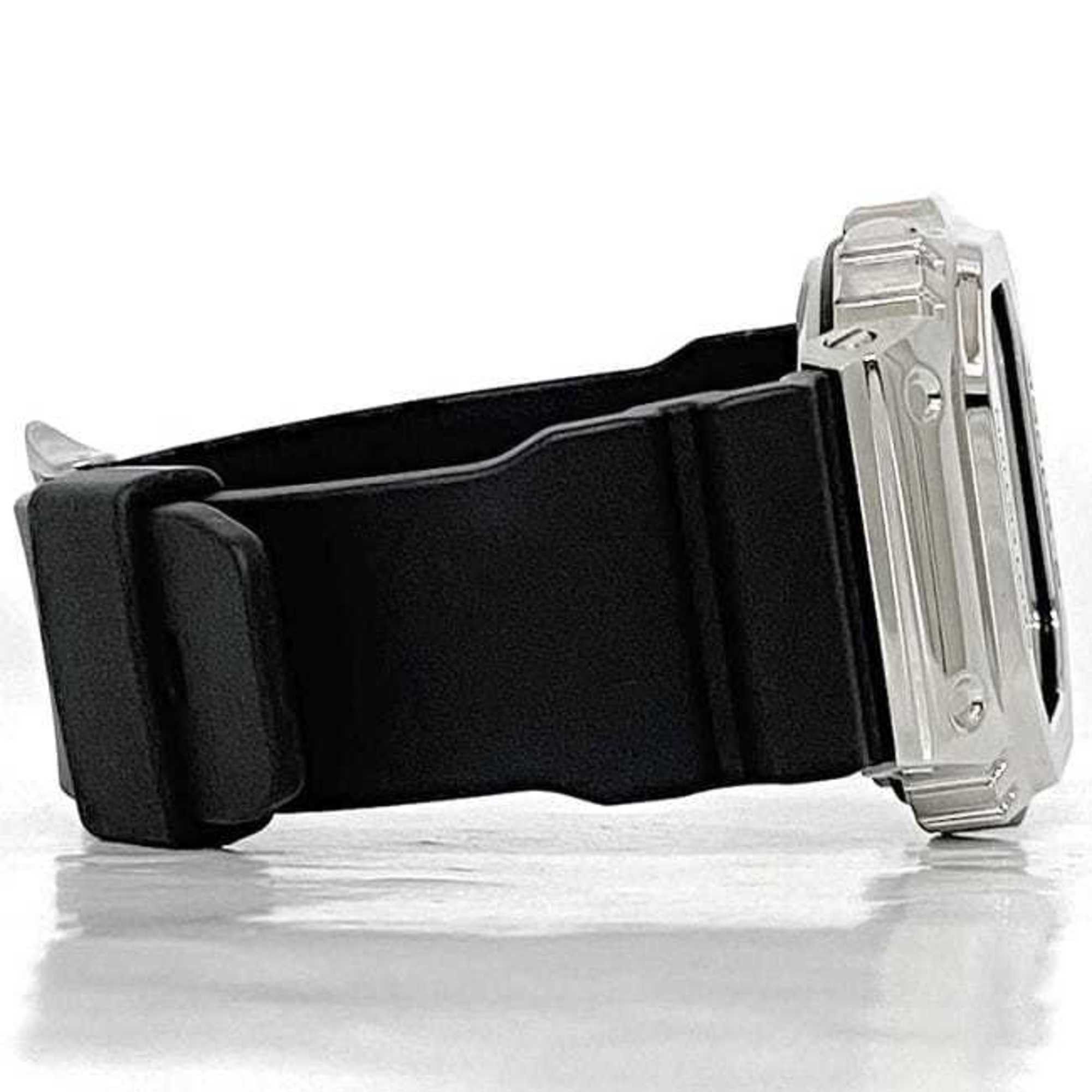 Casio Casio Watch f-22313 Black Silver G-SHOCK GM-5600 SS Rubber Quartz CASIO G-Shock Men's Women's Digital Display Bracelet Alarm Dial Unisex Sports f-222313 Size ONE SIZE - 5 Thumbnail