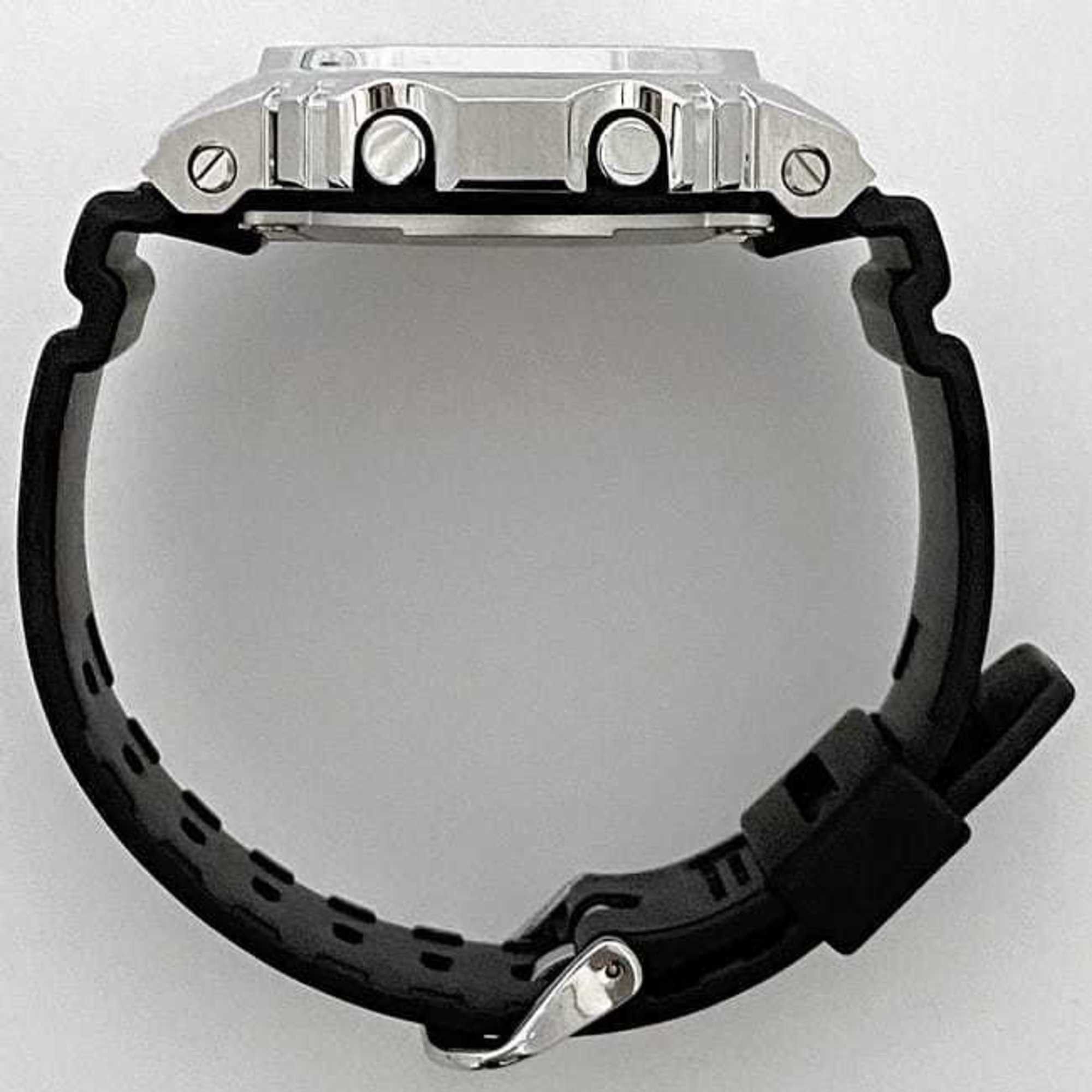 Casio Casio Watch f-22313 Black Silver G-SHOCK GM-5600 SS Rubber Quartz CASIO G-Shock Men's Women's Digital Display Bracelet Alarm Dial Unisex Sports f-222313 Size ONE SIZE - 6 Thumbnail