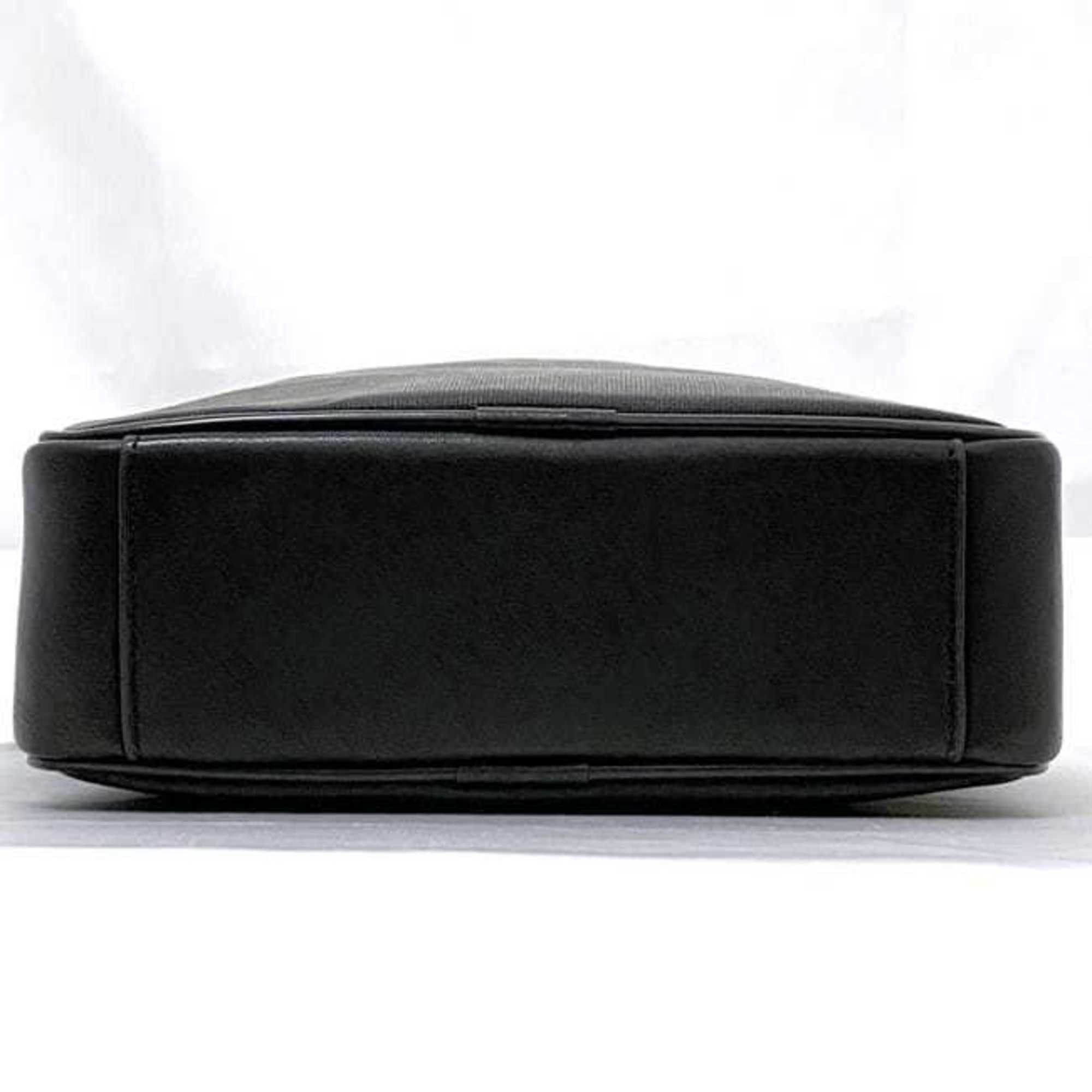 Alfred Dunhill Dunhill Shoulder Bag ec-22394 Black Windsor Brown Leather dunhill Men's Crossbody Compact Size ONE SIZE - 8 Thumbnail