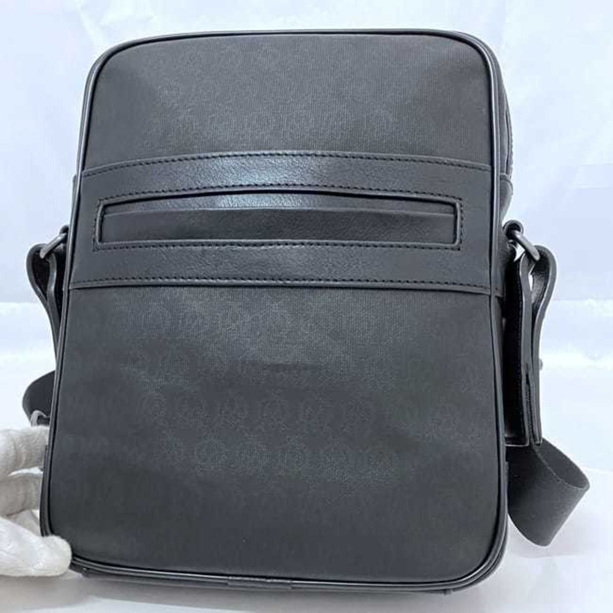 Alfred Dunhill Dunhill Shoulder Bag ec-22394 Black Windsor Brown Leather dunhill Men's Crossbody Compact Size ONE SIZE - 6 Thumbnail