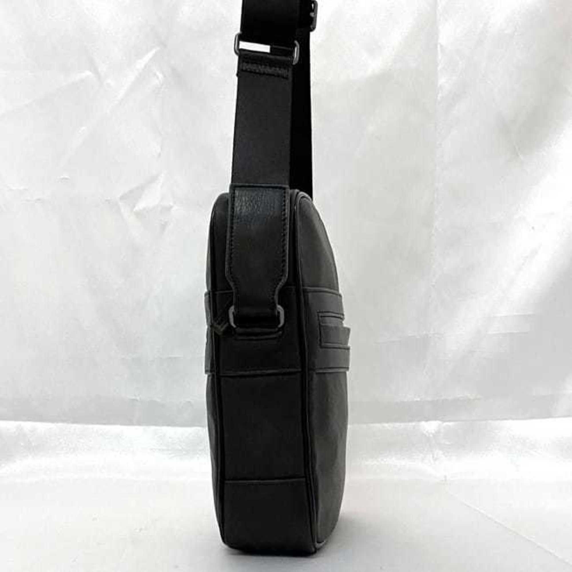 Alfred Dunhill Dunhill Shoulder Bag ec-22394 Black Windsor Brown Leather dunhill Men's Crossbody Compact Size ONE SIZE - 3 Thumbnail