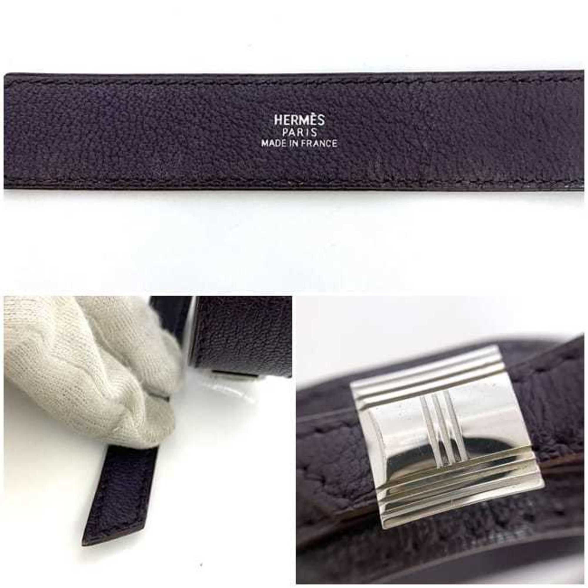 Hermes Hermes Bracelet Artemis ec-22464 Purple M Leather □F Stamp HERMES Women's Size ONE SIZE - 11 Thumbnail