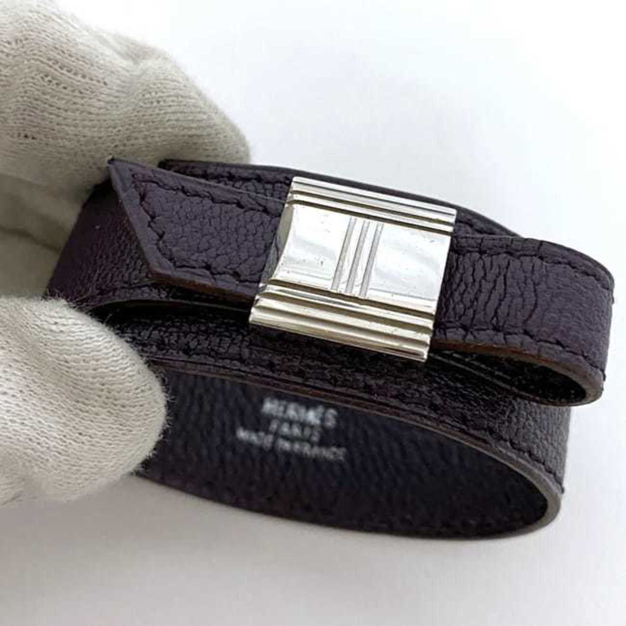 Hermes Hermes Bracelet Artemis ec-22464 Purple M Leather □F Stamp HERMES Women's Size ONE SIZE - 6 Thumbnail