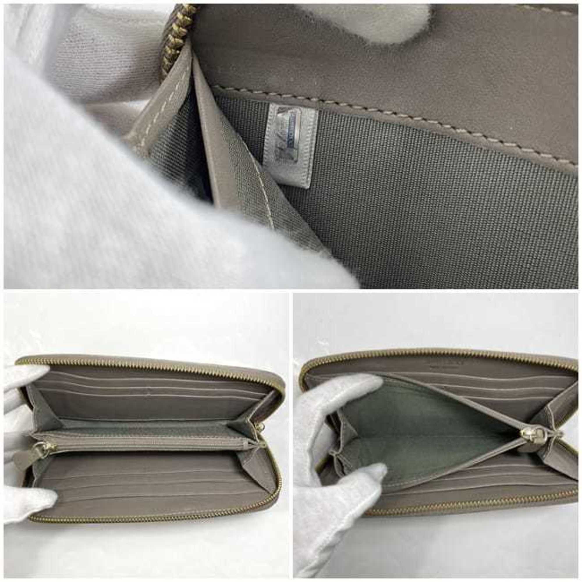 Jimmy Choo Jimmy Choo Round Long Wallet ec-22525 Beige Filipa Leather 2JK4FZ JIMMY CHOO Star Studs Women's Size ONE SIZE - 11 Thumbnail