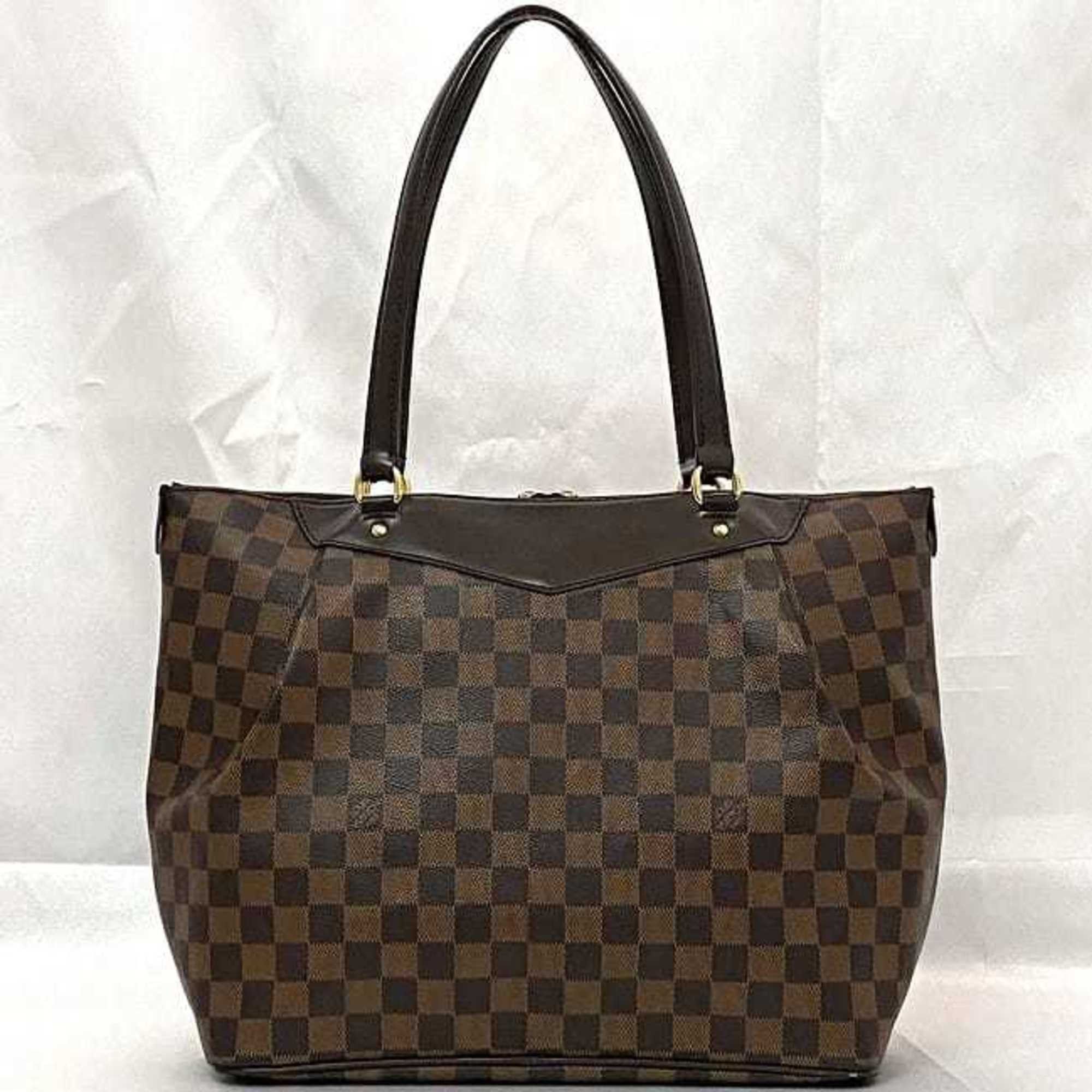 Louis Vuitton Louis Vuitton Tote Bag Westminster GM f-22577 Brown Damier Ebene N41103 Canvas FL2151 LOUIS VUITTON Women's Men's Size ONE SIZE - 4 Thumbnail