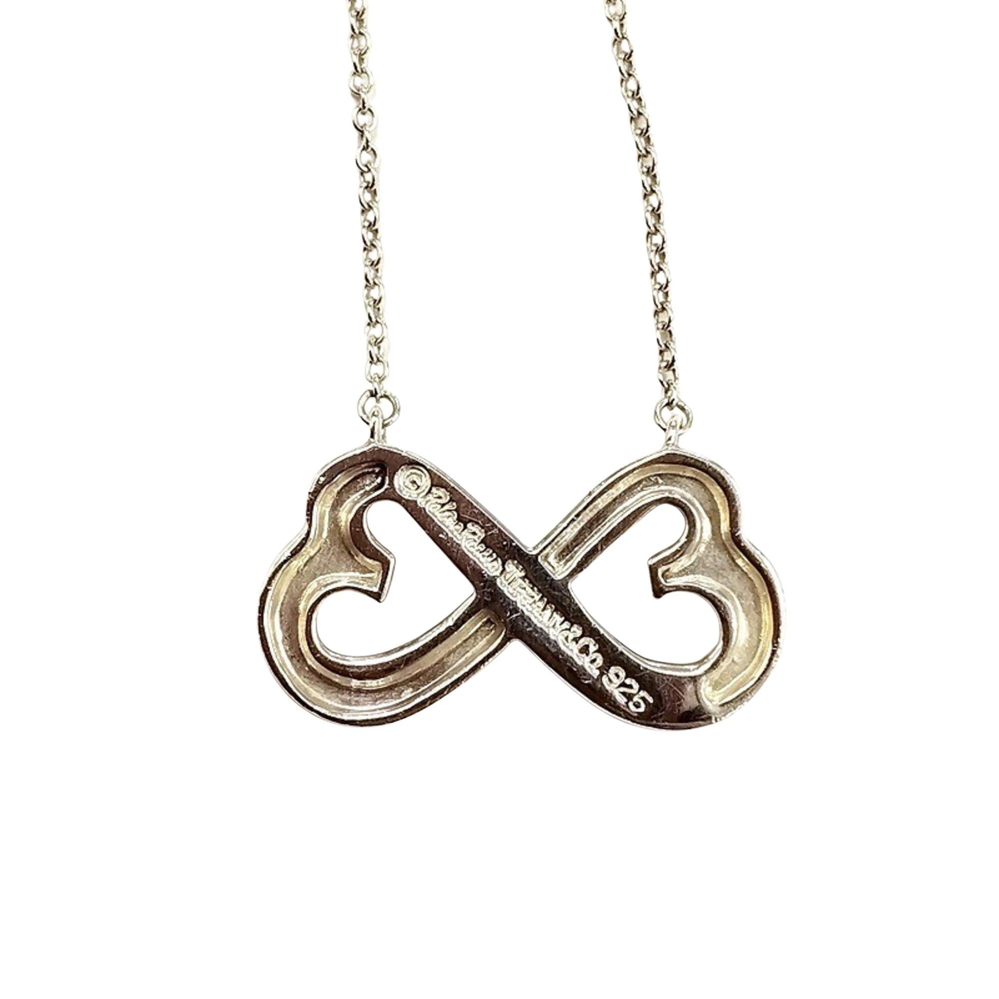 Tiffany & Co. Tiffany & Co Double loving heart pendant Size ONE SIZE - 2 Thumbnail