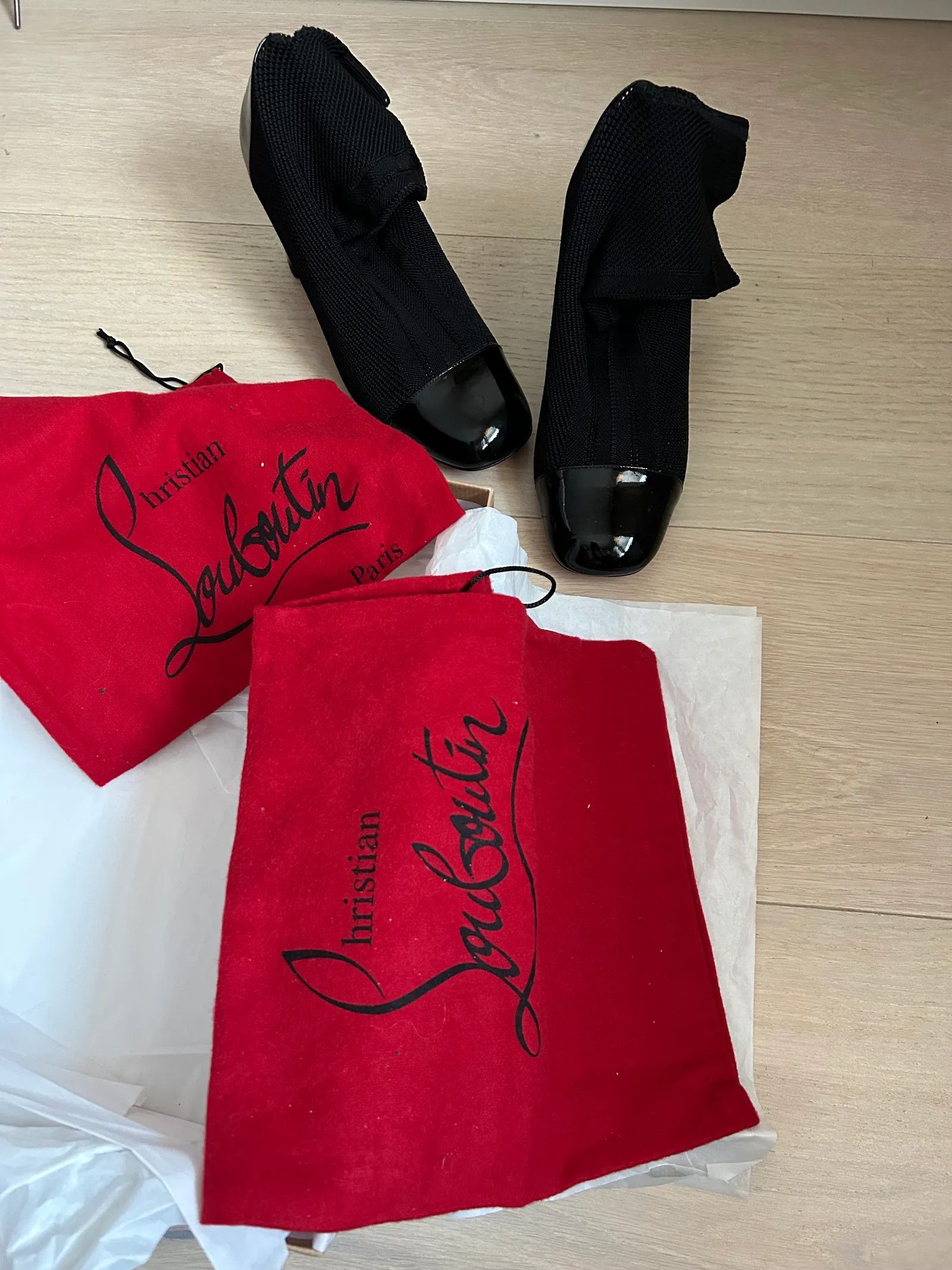 Christian Louboutin Christian Louboutin Sock boots Boots Size US 7 / IT 37 - 2 Thumbnail