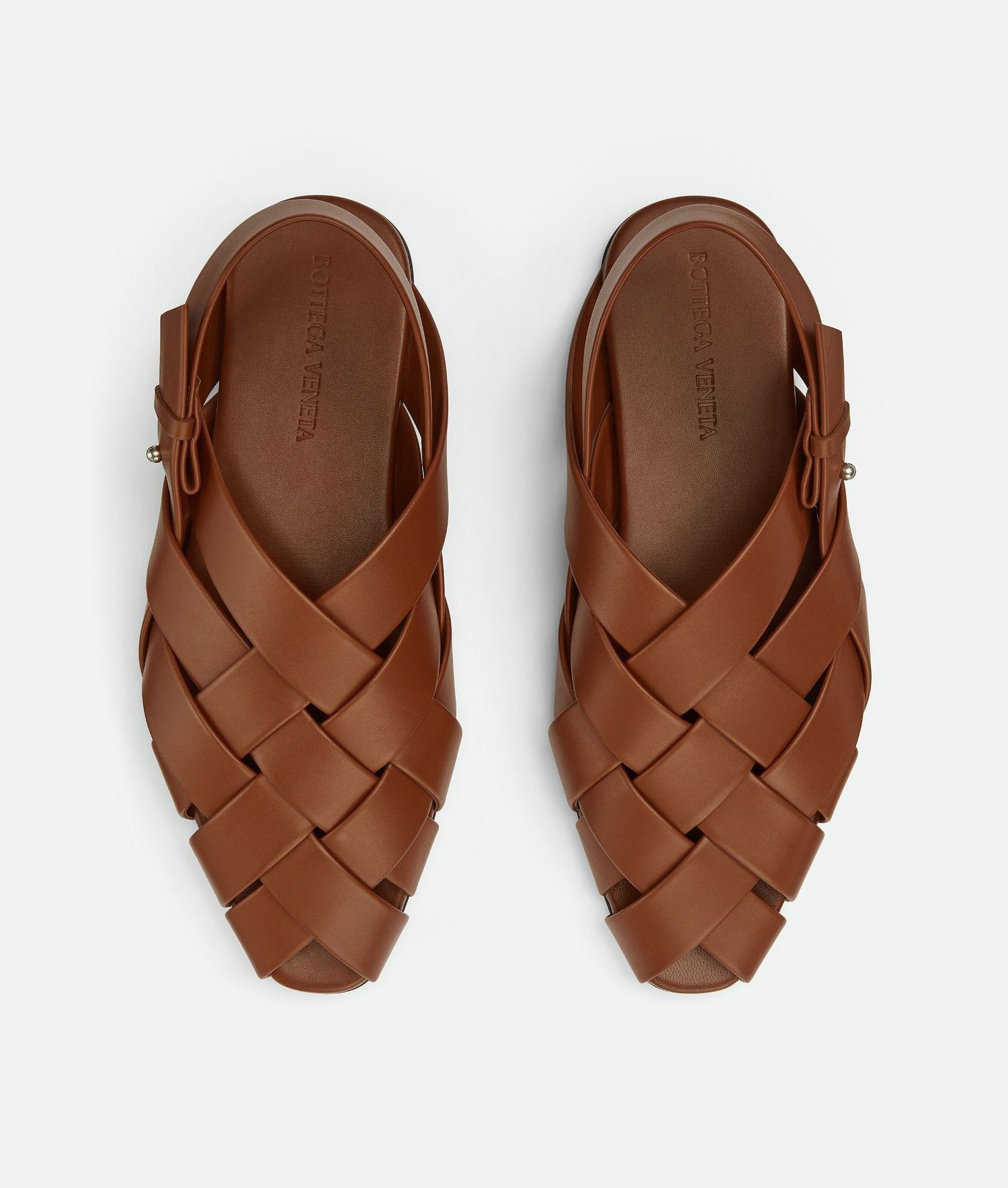 Bottega Veneta Alfie Slipper Brown Size US 11 / EU 44 - 2 Thumbnail