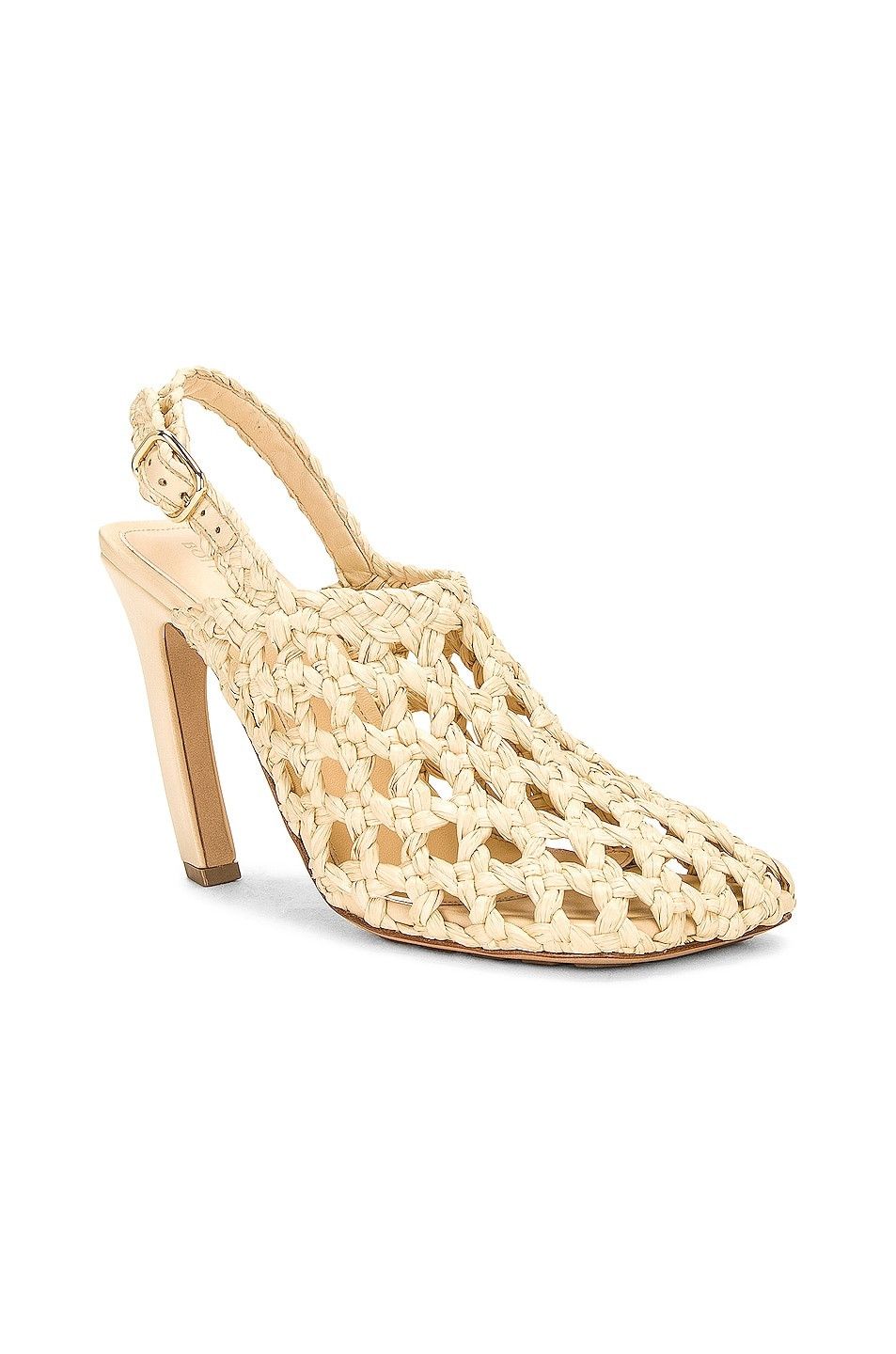 Bottega Veneta Jimbo Slingback Pump Ivory Size US 6 / IT 36 - 2 Thumbnail