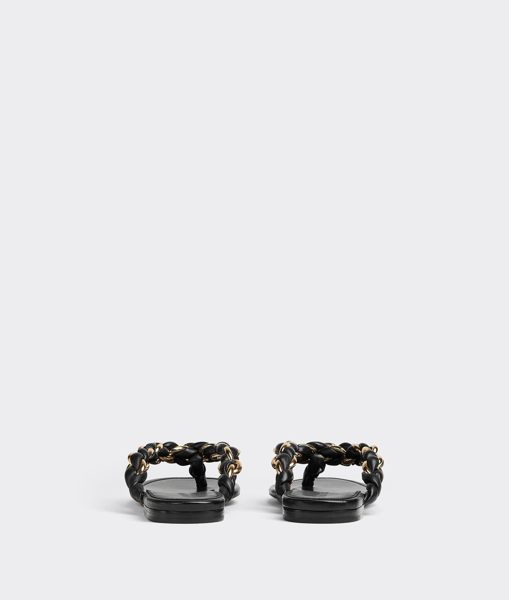 Bottega Veneta Dot Flat Sandal Black Size US 6 / IT 36 - 3 Thumbnail
