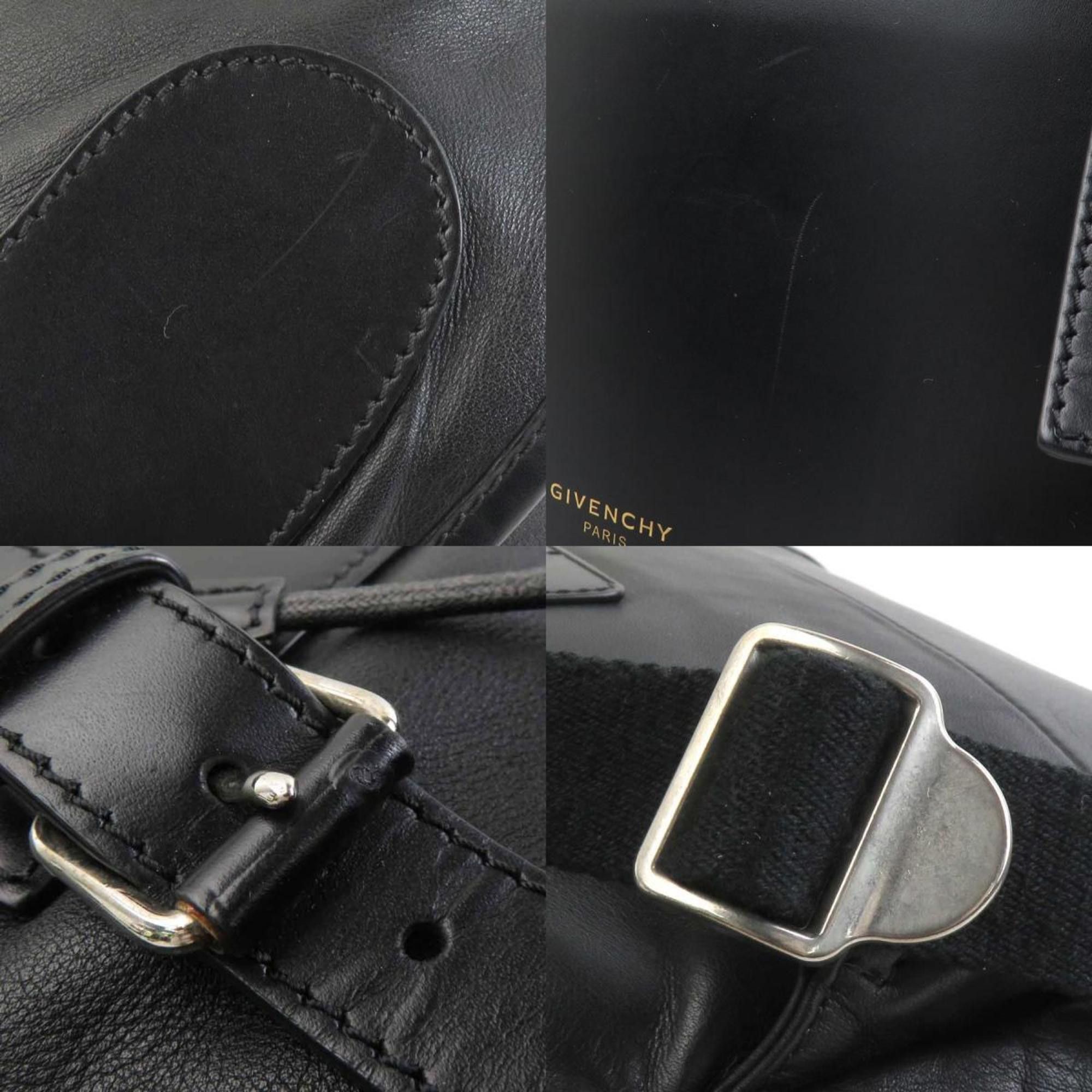 Givenchy GIVENCHY Backpack Leather Black Men's 55914g Size ONE SIZE - 4 Thumbnail