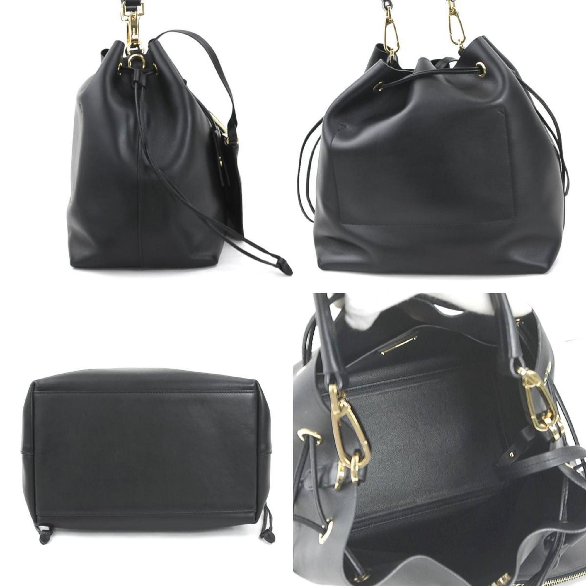 Miu Miu Miu Miu Miu handbag shoulder bag leather black ladies h30931g Size ONE SIZE - 3 Thumbnail