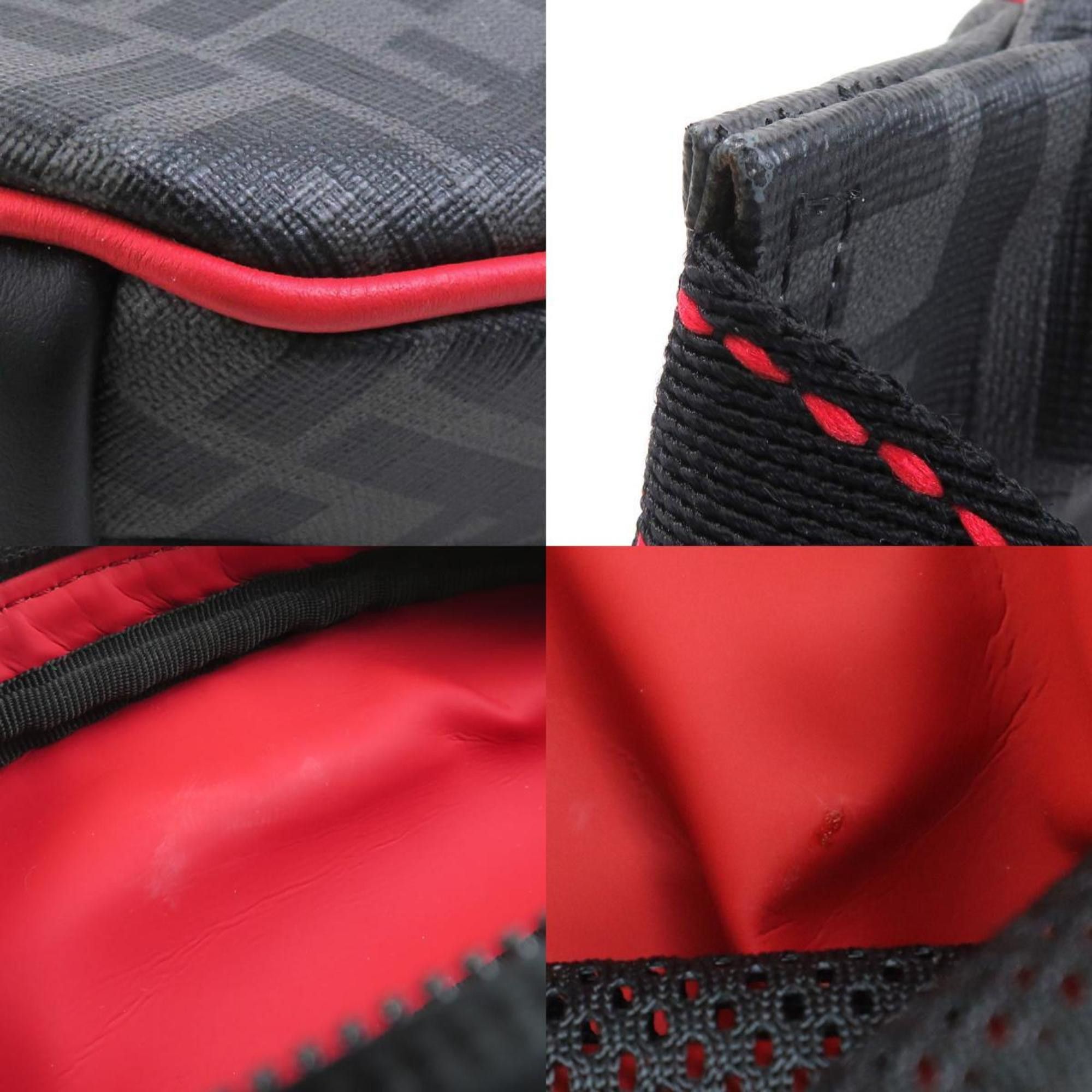 Fendi FENDI Waist bag Body Leather Black x Red Men's 7V46 A80Q h30922g Size ONE SIZE - 3 Thumbnail