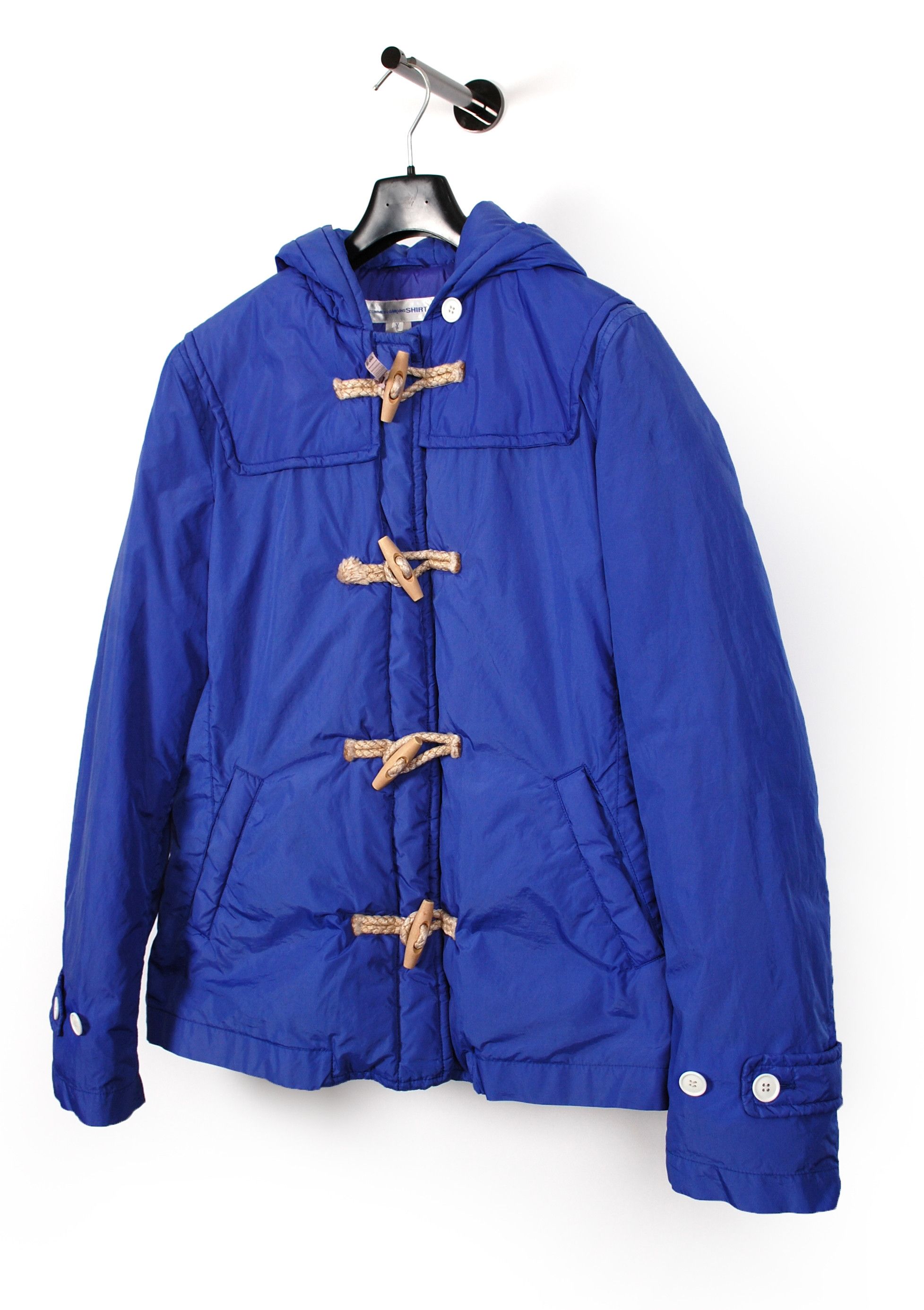 Comme des Garcons Comme Des Garcons Shirt Duffle Blue Jacket | Grailed