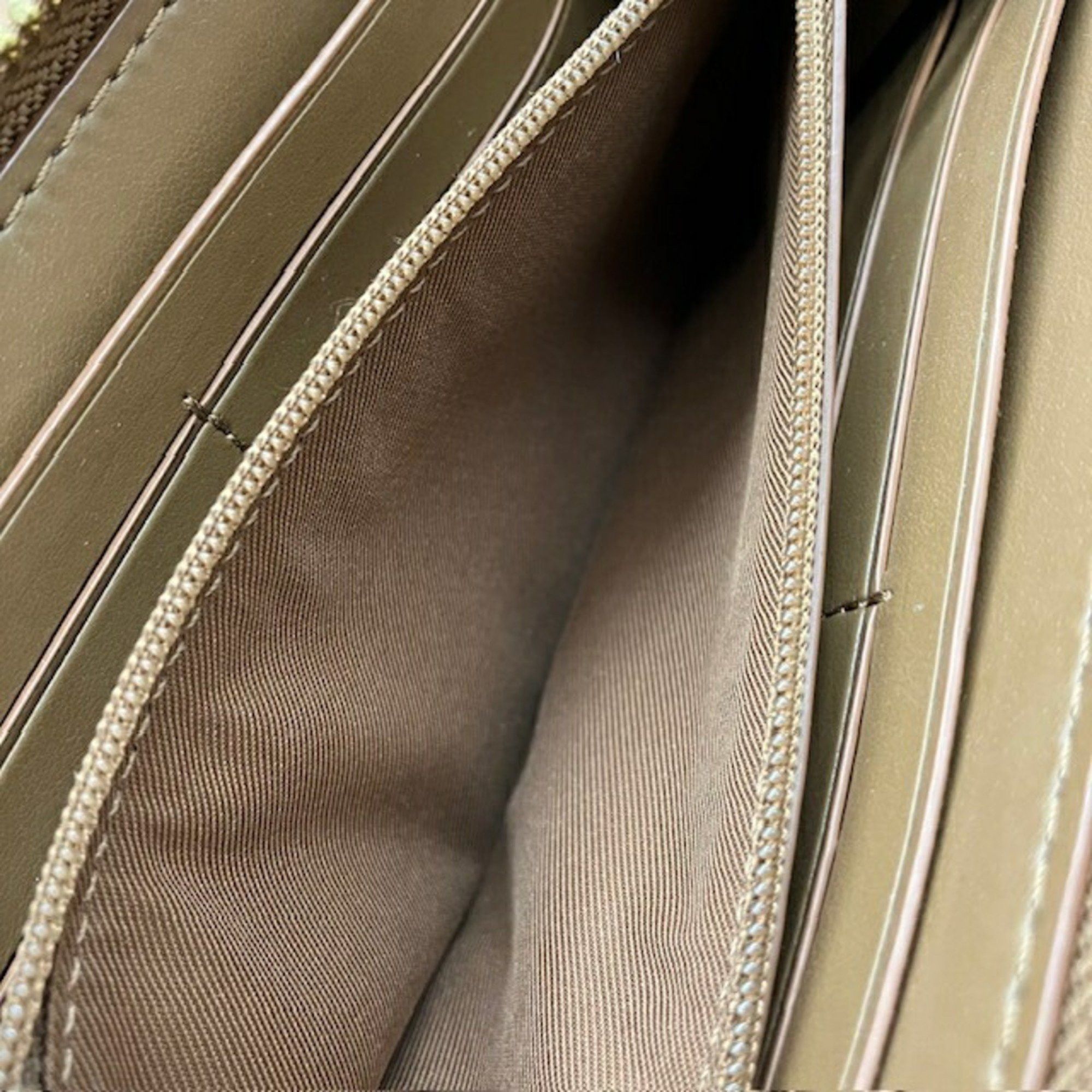 Coach COACH Signature Round Long Wallet F59267 Brown Size ONE SIZE - 14 Thumbnail