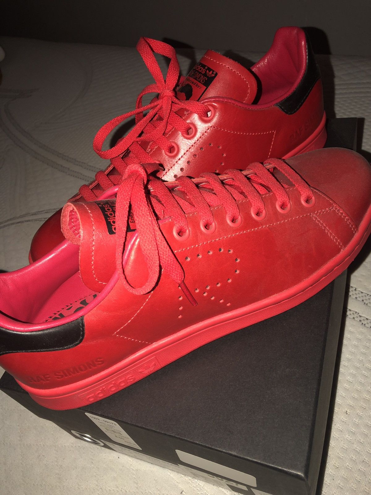 Raf by Raf Simons Stan Smith Raf Simons Red Size US 8.5 / EU 41-42 - 1 Thumbnail