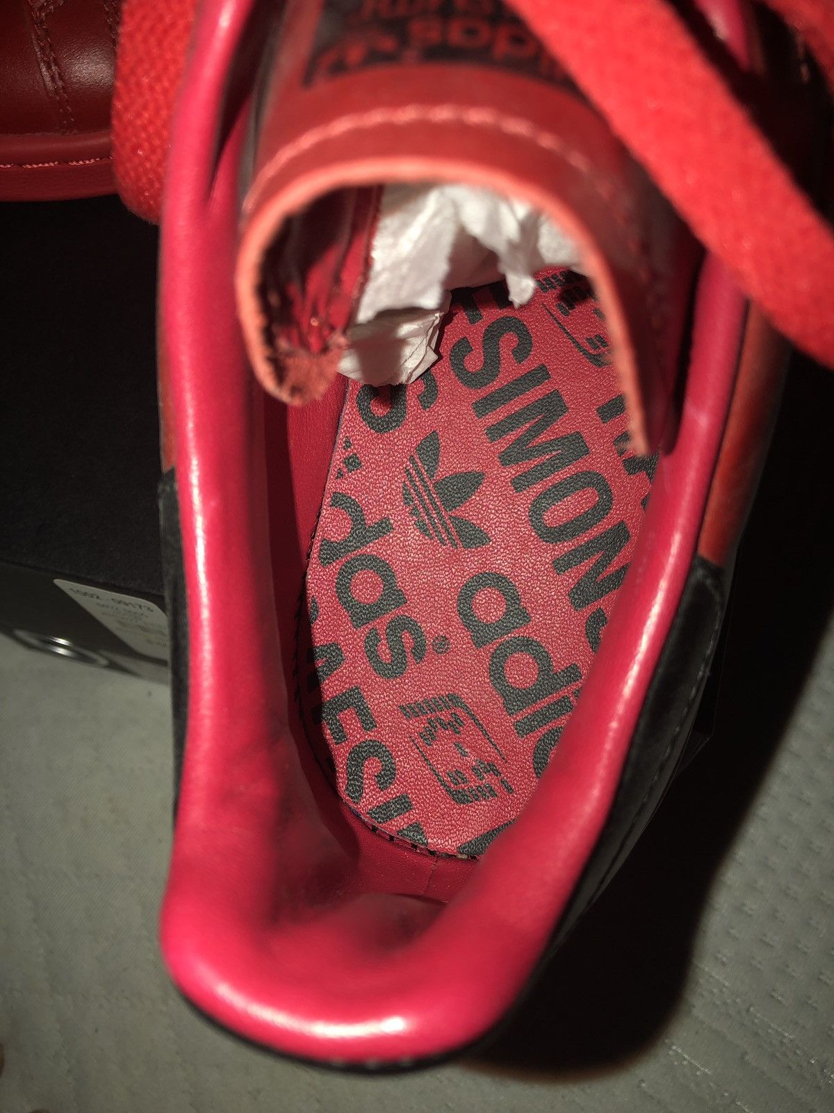 Raf by Raf Simons Stan Smith Raf Simons Red Size US 8.5 / EU 41-42 - 3 Thumbnail