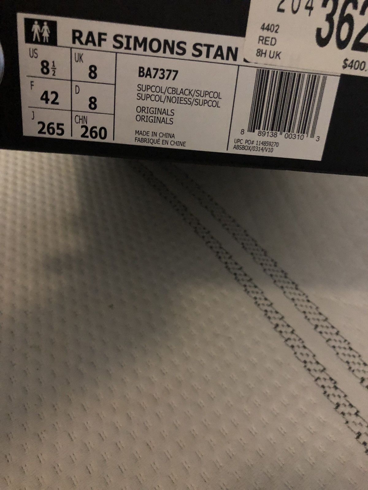 Raf by Raf Simons Stan Smith Raf Simons Red Size US 8.5 / EU 41-42 - 7 Thumbnail