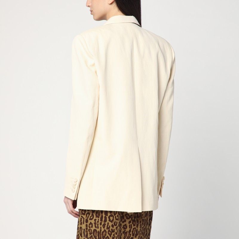 Stella McCartney Stella Mccartney Single-Breasted Jacket In Butter Colour Size XS / US 0-2 / IT 36-38 - 2 Thumbnail